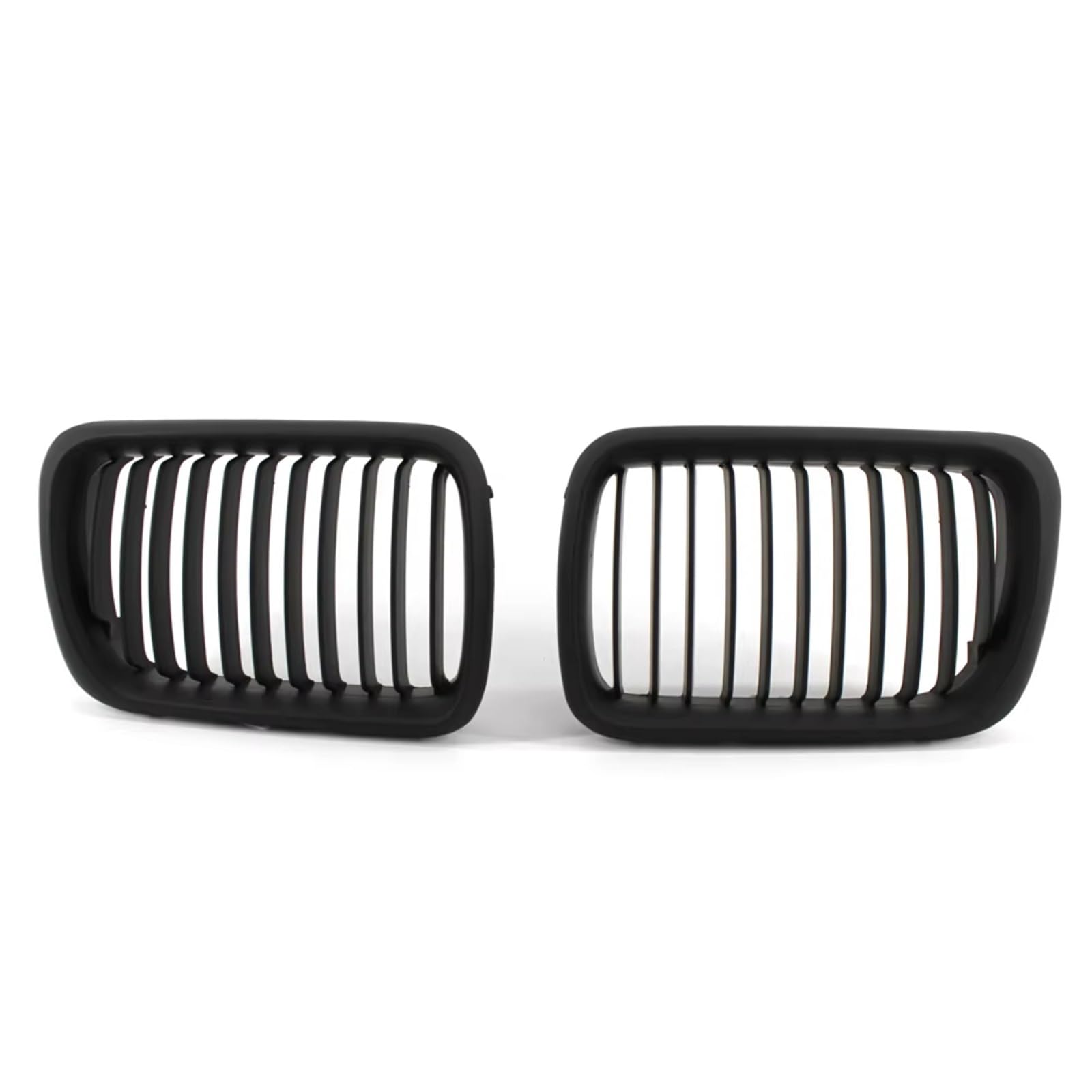 Sport Kühlergrill SCHWARZER E36-Kühlergrill ABS-Front-Ersatzhaube Nierengrill Für E36 318i 323i 325i 320i 328i 1997 1998 1999 Auto Kühlergrill(Matt-schwarz) von BIISVM