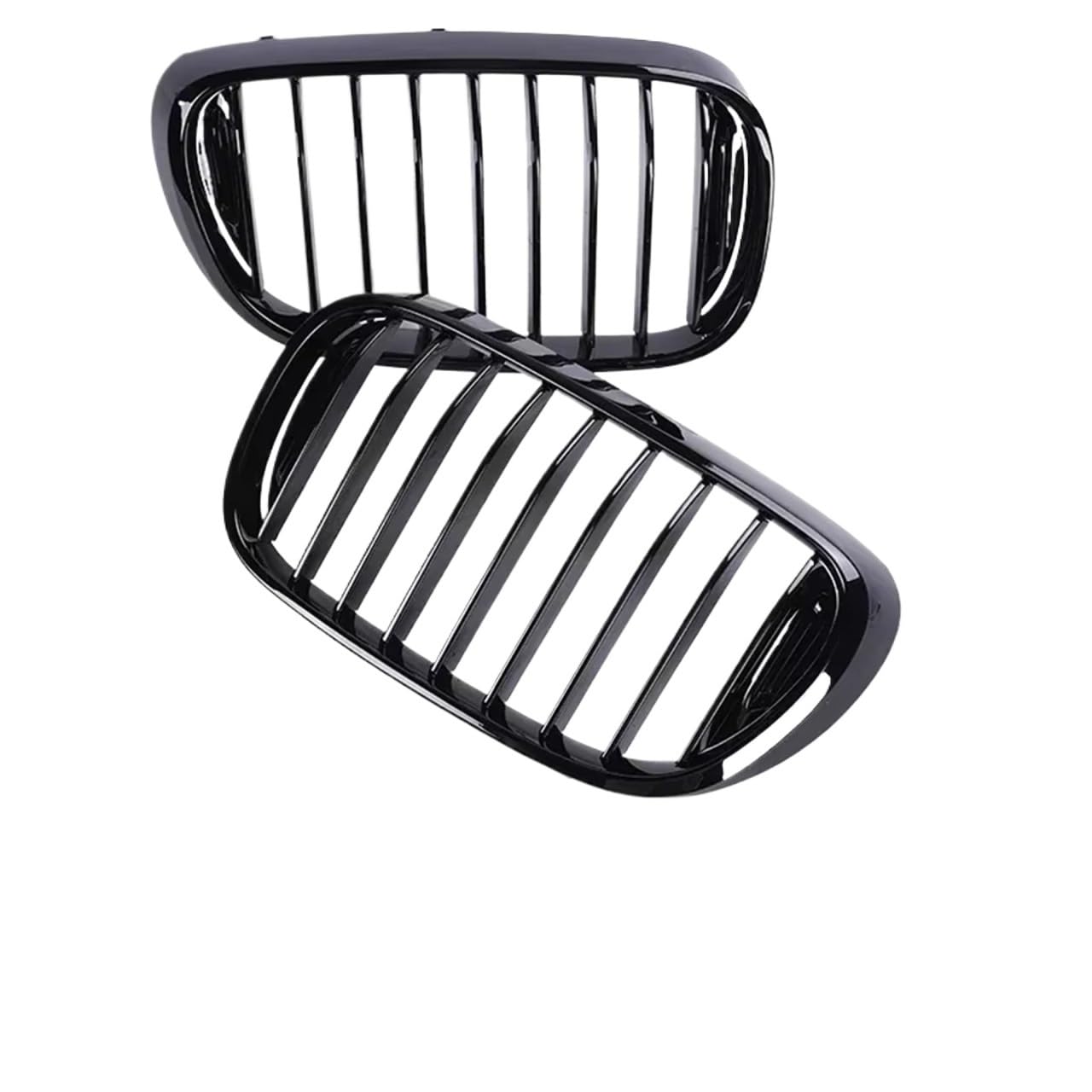 Sport Kühlergrill Untere Ansaugung Vorne Stoßstange Niere Refting Grill Carbon Fiber Racing Grille Teile Für 7 Serie G11 G12 2015 2016 2017 2018 2019 Auto Kühlergrill(Single Gloss Black) von BIISVM