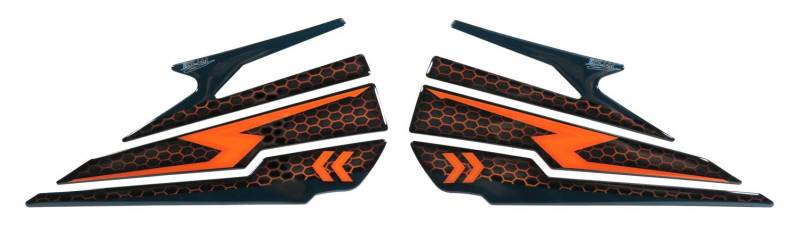 BIKE-label Tankpad Seitentank kompatibel für KTM 1290 Super Duke R ab BJ 2020-800463VA von BIKE-label