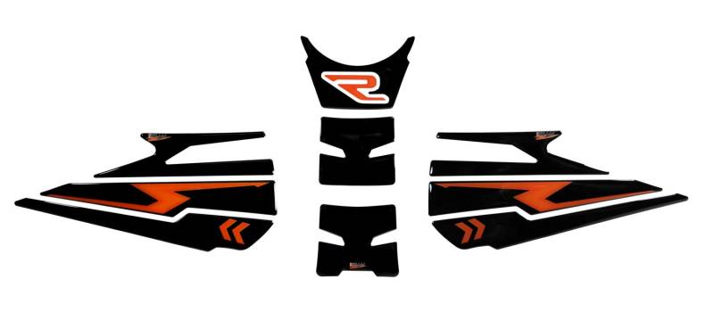 BIKE-label Tankpad Set kompatibel für KTM 1290 Super Duke R ab BJ 2020-850004VA von BIKE-label