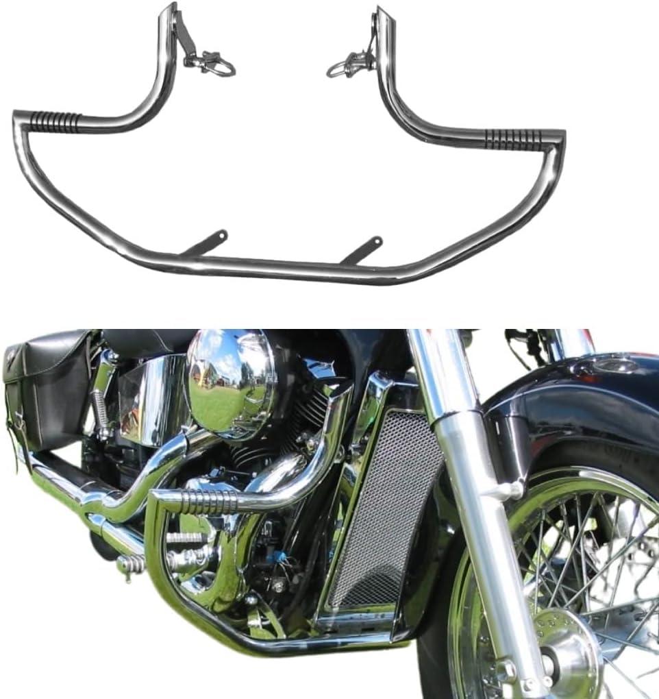 BM UK | VL800 | Motorschutz aus Edelstahl Highway Sturzbügelschutz mit integrierten Fußrasten – Suzuki VL800 Volusia / C50 Boulevard | M800 Intruder / M50 | C800 Boulevard von BIKEMASTERSUK MOTORCYCLE PARTS & ACCESSORIES