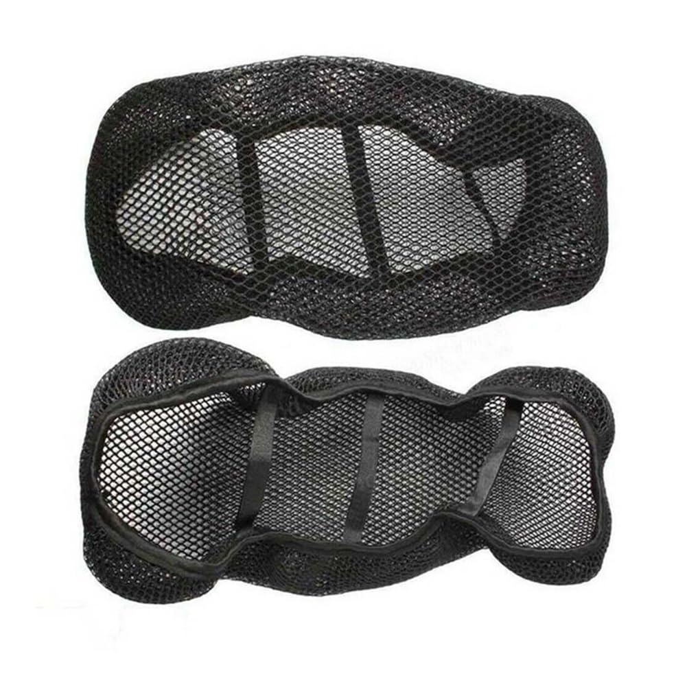 BIKKJBK Sitzabdeckung Kissen Atmungsaktiv = Mesh Motorrad Motorrad Roller Sitzbezüge Kissen Anti-Rutsch-Abdeckung Gitter Schutz Pad Sommer Cool Sitz Mesh von BIKKJBK