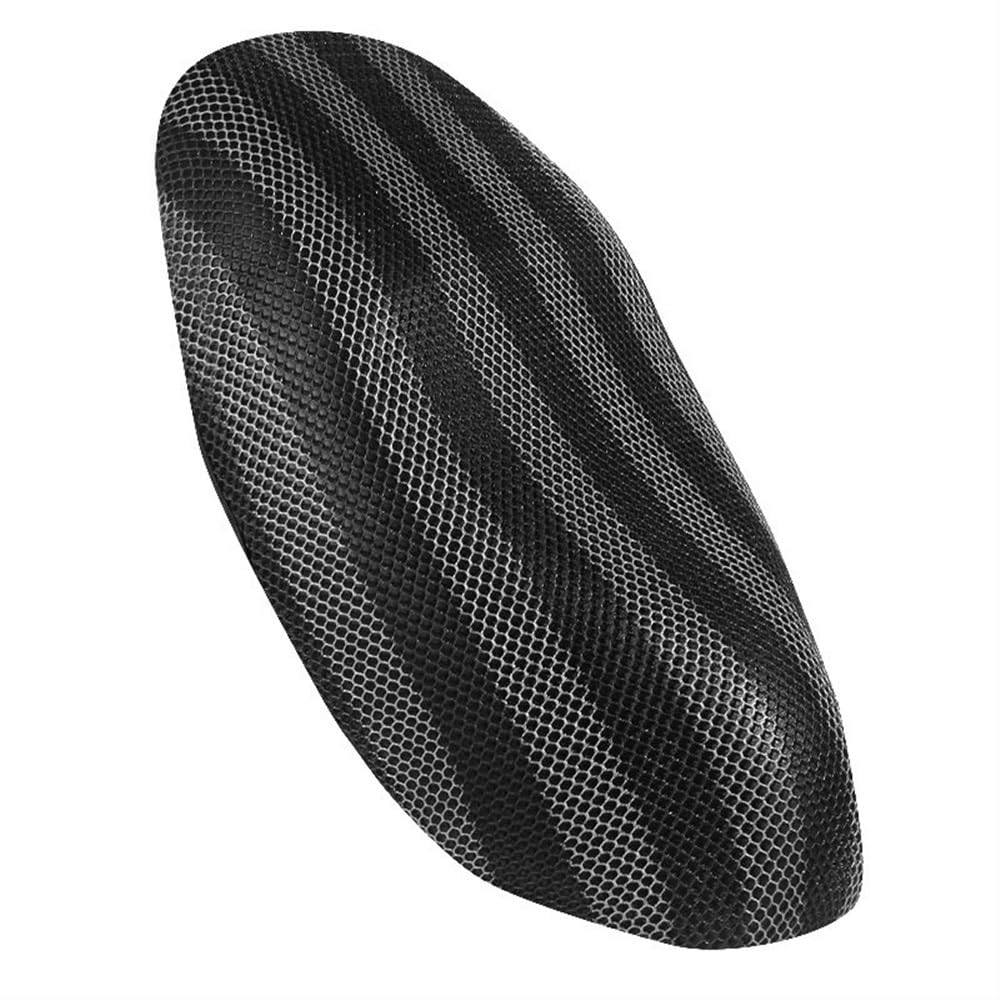 BIKKJBK Sitzabdeckung Kissen Motorradzubehör Motorradkissen Sitzbezug Mesh Protectorl Anti-Rutsch-Kissen Mesh Net Anti-Rutsch-Pad Mesh-Sitzbezug von BIKKJBK