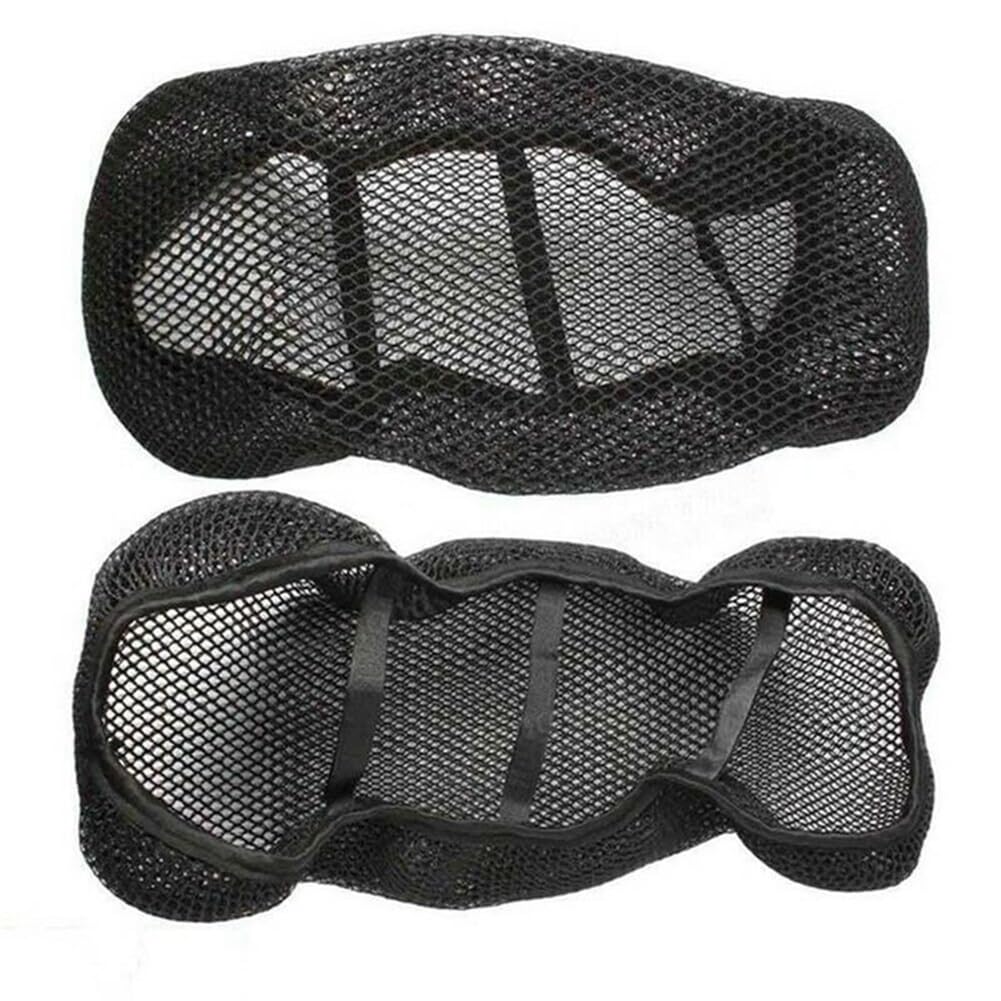 BIKKJBK Sitzabdeckung Kissen Motorradzubehör Motorradkissen Sitzbezug Mesh Protectorl Anti-Rutsch-Kissen Mesh Net Anti-Rutsch-Pad Mesh-Sitzbezug von BIKKJBK