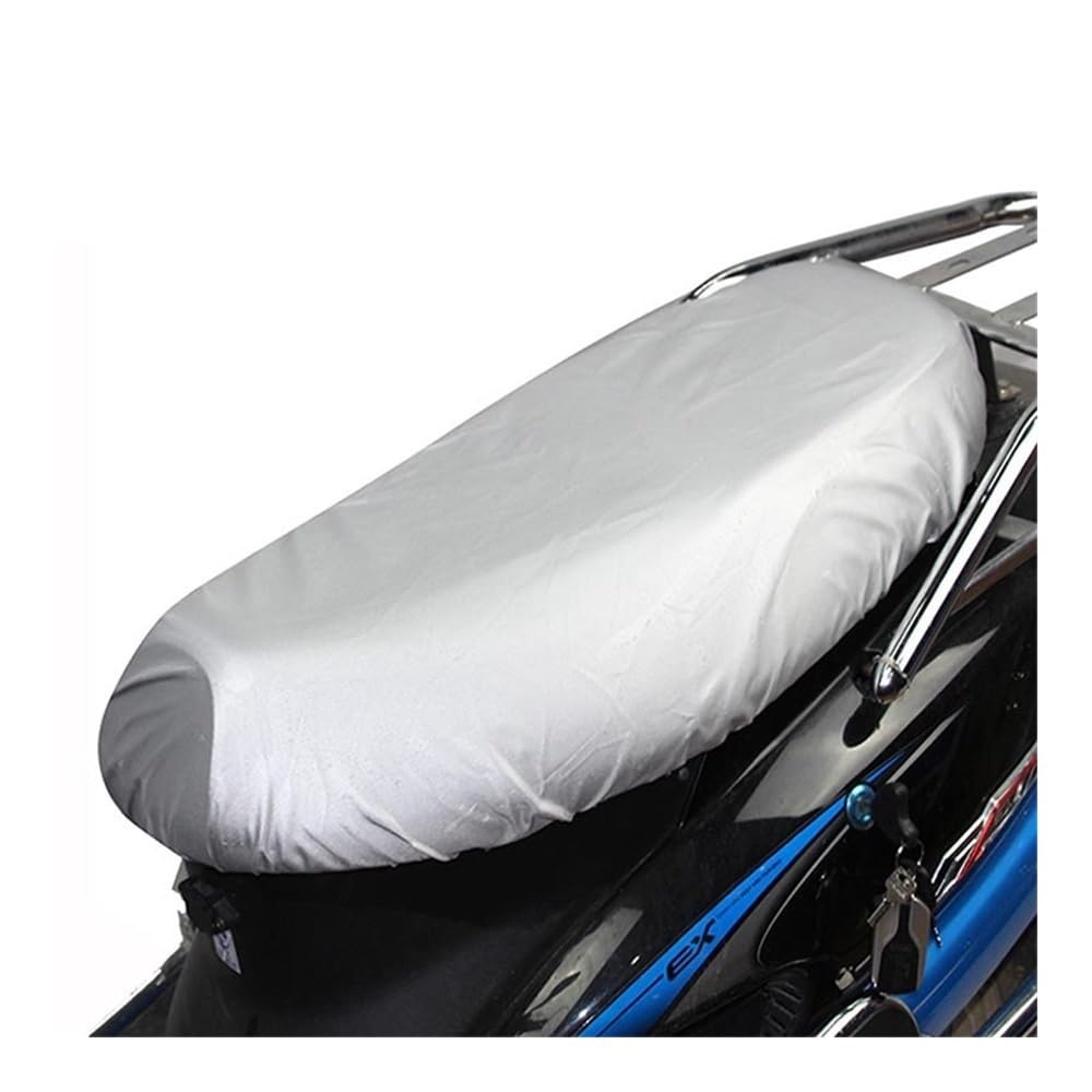 BIKKJBK Sitzabdeckung Kissen Sitzbezüge Motorrad Roller Sitzbezug Wasserdicht Schneedecke Sonnenschutz Anti Staub UV Regen Kissen Matte Oxford Tuch M/L/XL von BIKKJBK