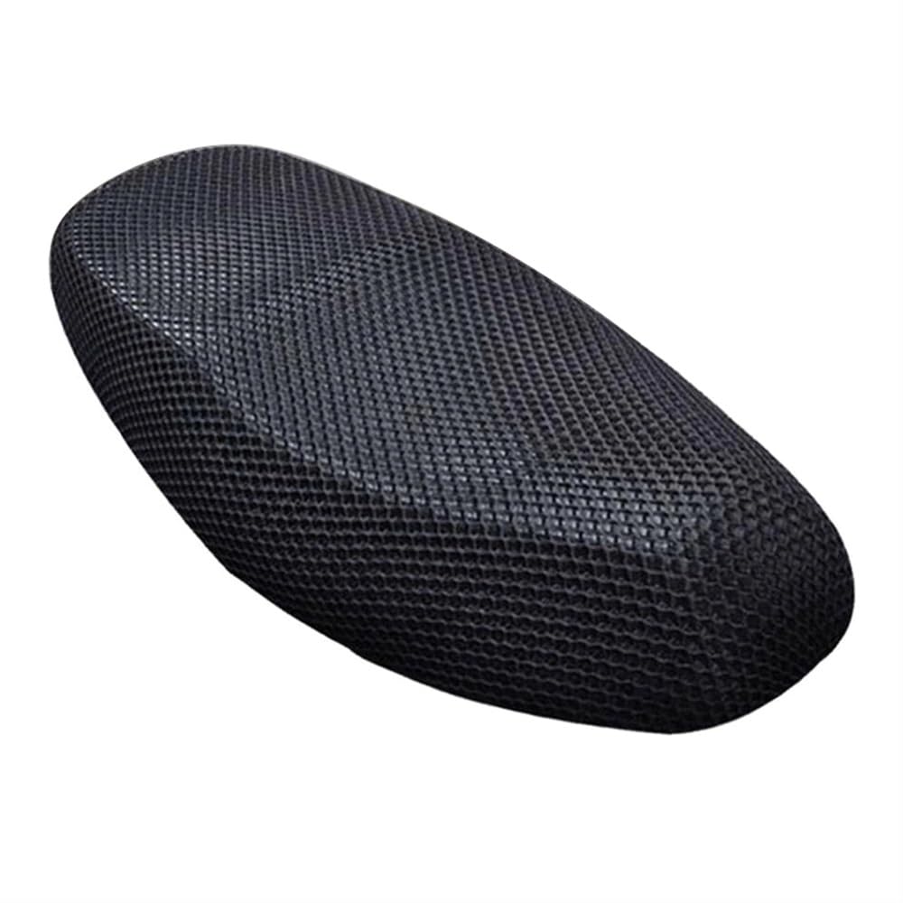 BIKKJBK Sitzabdeckung Kissen U90C Motorrad Roller Moped Sitzbezug Sitz Anti-Rutsch-Kissen Spacer Mesh Stoff Atmungsaktiv M-3XL Sitzbezug von BIKKJBK