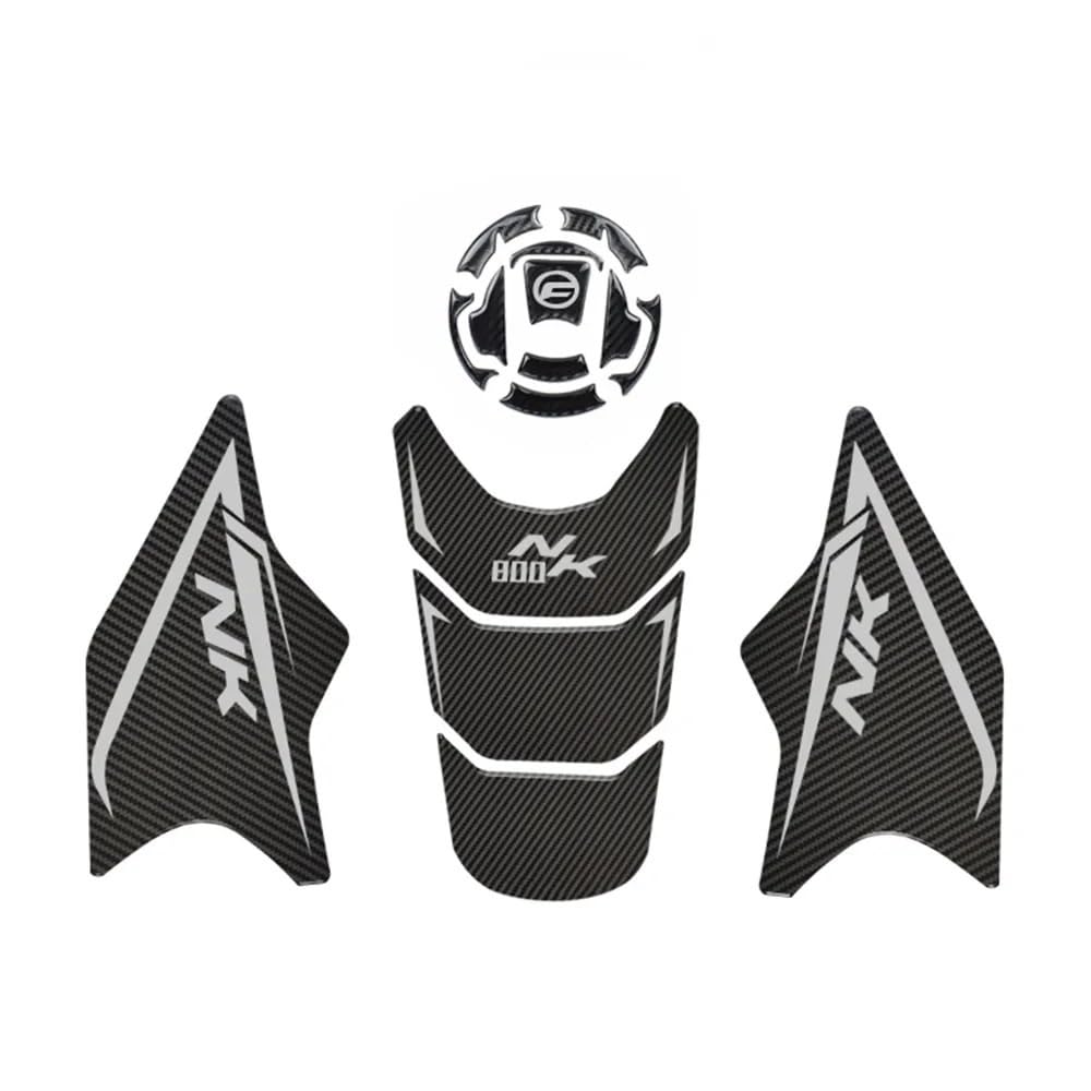 Für CF800NK CF 800 NK 800NK 2023 Motorrad Anti Slip Heizöl Tank Kappe Pad Seite Knie Grip Aufkleber Beschützer Aufkleber Pads von BIKKJBK