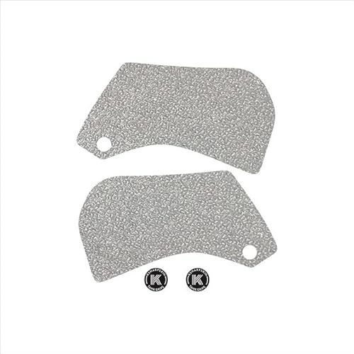 Motorrad Schutz Pad Tank Grip Kraftstoff Tank Pad Aufkleber Benzin Knie Traktion Seite Nicht-Slip Aufkleber Für Kaw&asaki 00-18 KLR 650 von BIKKJBK