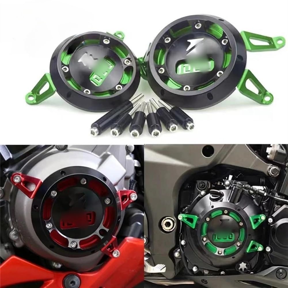 Stator-Motorabdeckung Motorrad Motor Abdeckung Motor Fall Crash Slider Schutz Schutz Abdeckung Für Ka&wasaki Für Z1000 Für Z1000 SX/R 2010-2020 von BIKKJBK