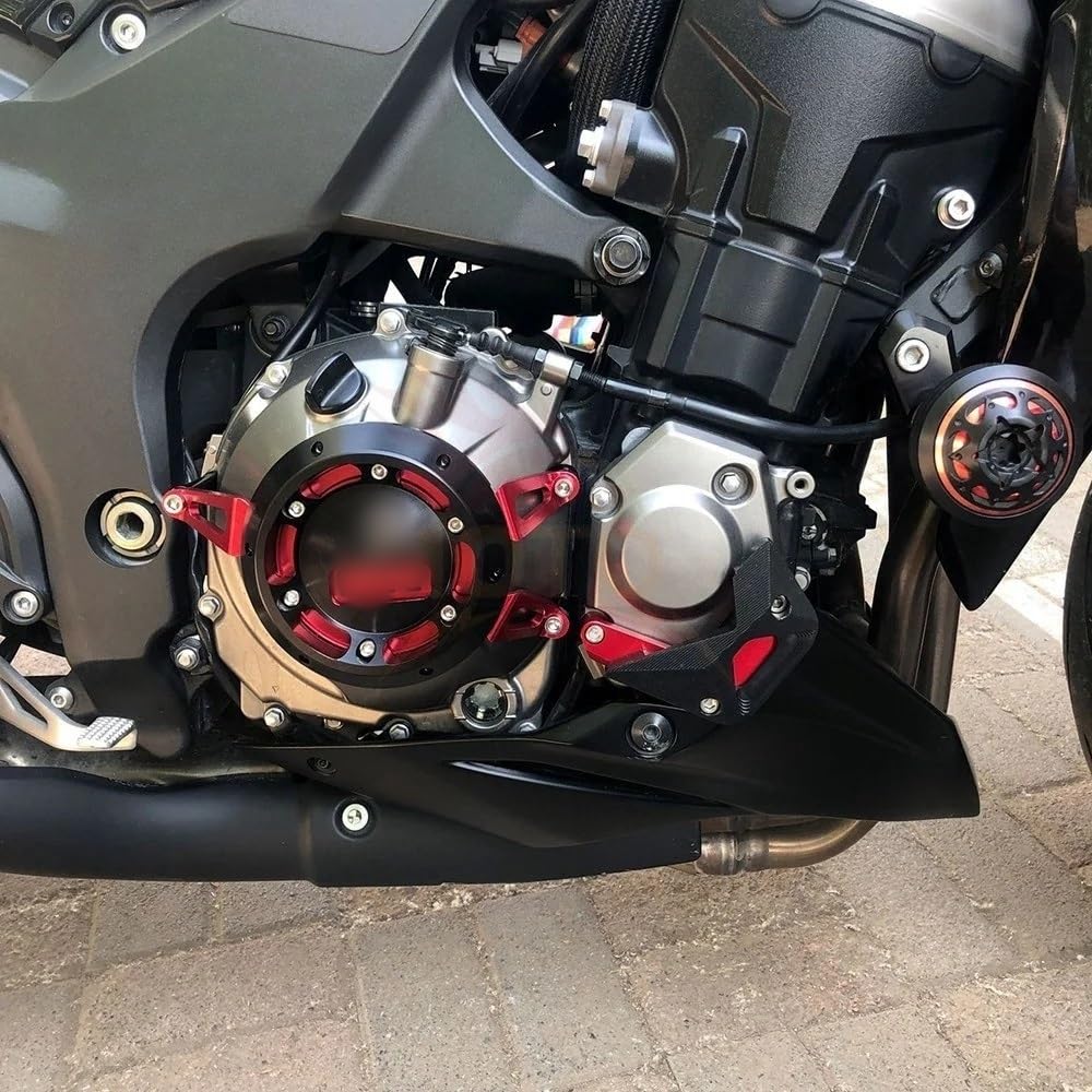 Stator-Motorabdeckung Motorrad Motor Abdeckung Motor Fall Crash Slider Schutz Schutz Abdeckung Für Ka&wasaki Für Z1000 Für Z1000 SX/R 2010-2021 von BIKKJBK