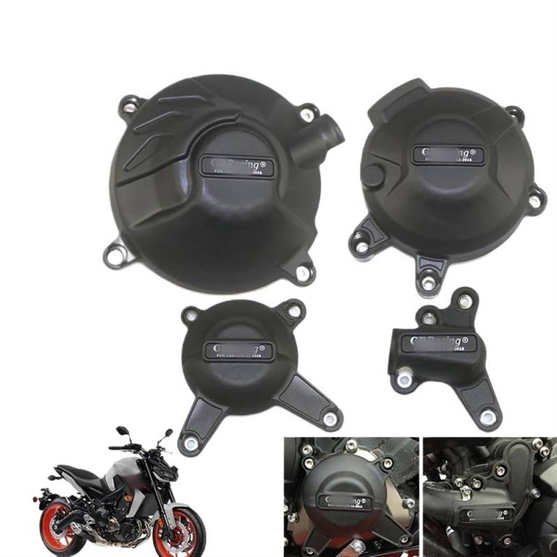 Stator-Motorabdeckung Motorräder Motorabdeckung Schutzhülle Für Ya&maha MT-09 FZ-09 Für Tracer & Für Scrambler 2014–2020 von BIKKJBK