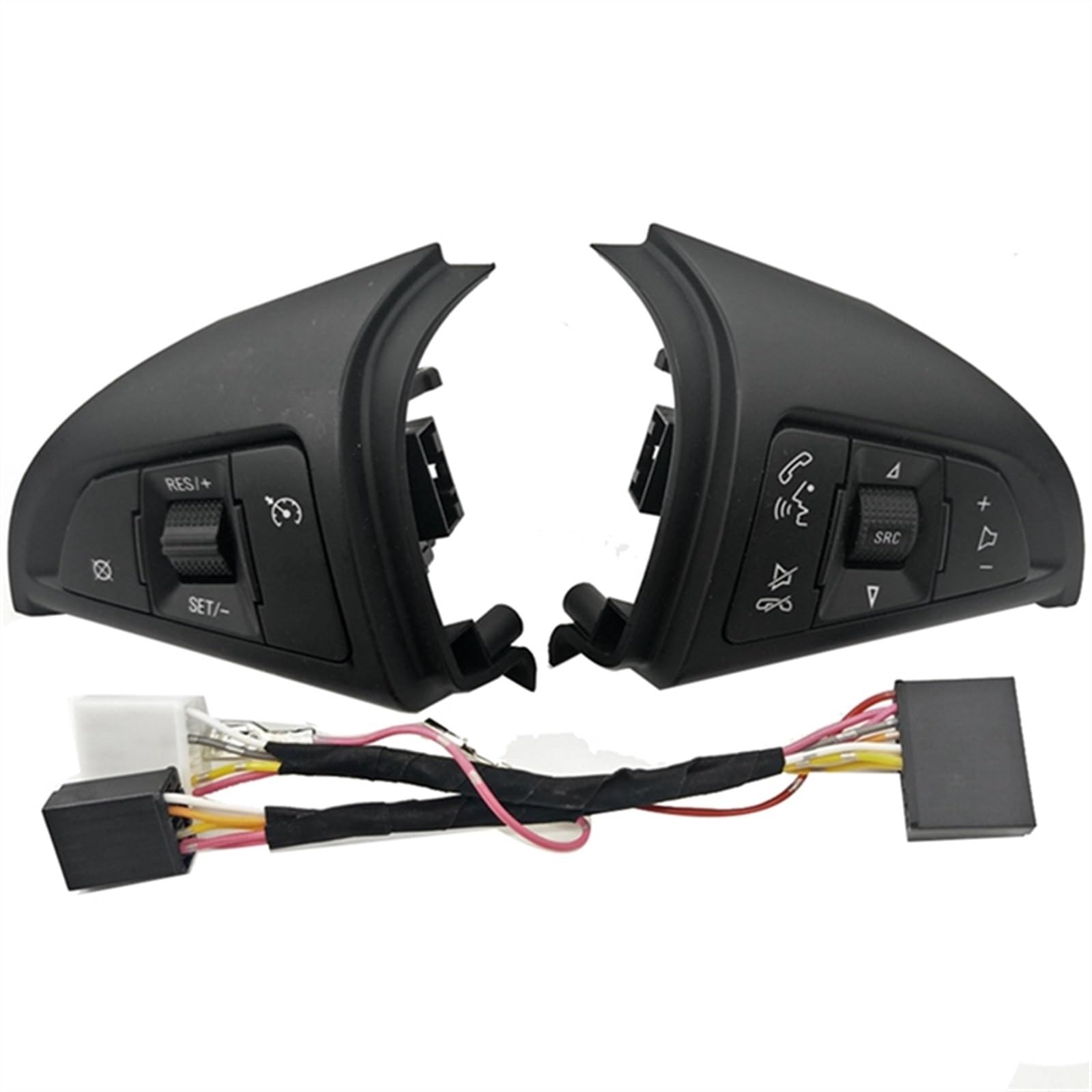 BILKAR Kompatibel Mit Chevrolet Für Cruze 2009 2010 2011 2012 2013 2014 Auto-Multifunktions-Lenkradknopf Tempomat-Schalter 96892140 96892135 Lenkradschalter-Taste von BILKAR