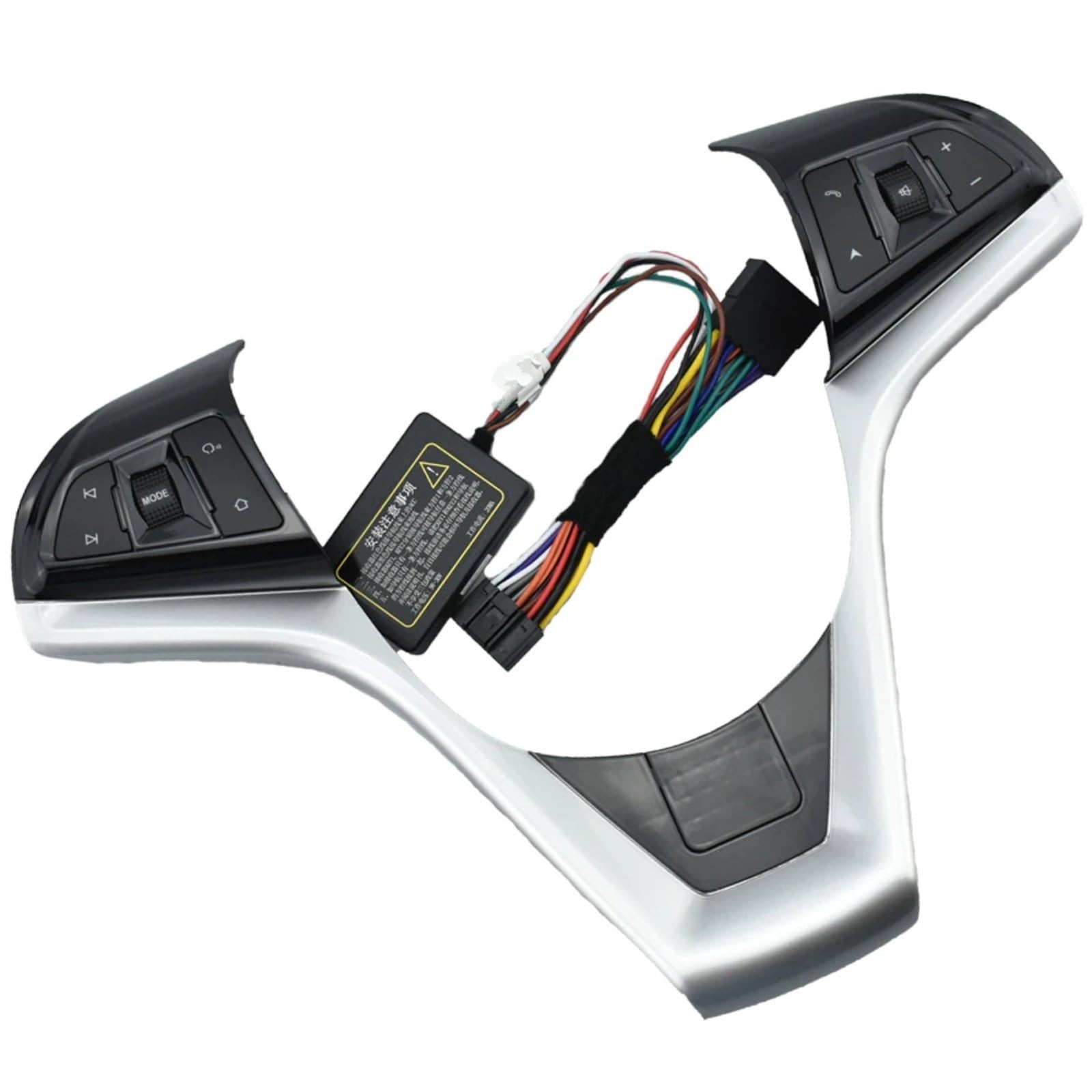 BILKAR Kompatibel Mit Chevrolet Für Cruze 2009 2010 2011 2012 2013 2014 Auto Multifunktions-Lenkradsteuerung Audio-Tastenschalter Lenkradschalter-Taste von BILKAR