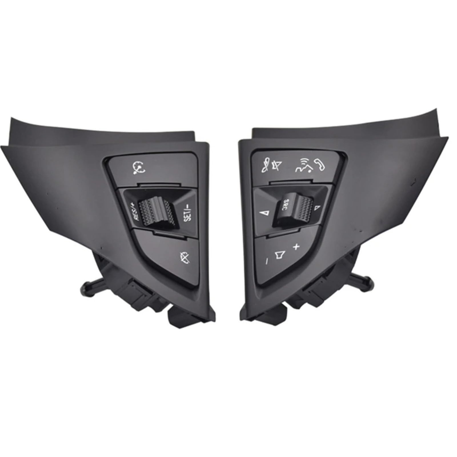 BILKAR Kompatibel Mit Chevrolet Für Cruze 2009 2010 2011 2012 2013 2014 OE: 96892140 96892135 Auto-Multifunktions-Lenkrad-Steuerschalterknopf Mit Hintergrundbeleuchtung Lenkradschalter-Taste(Set) von BILKAR