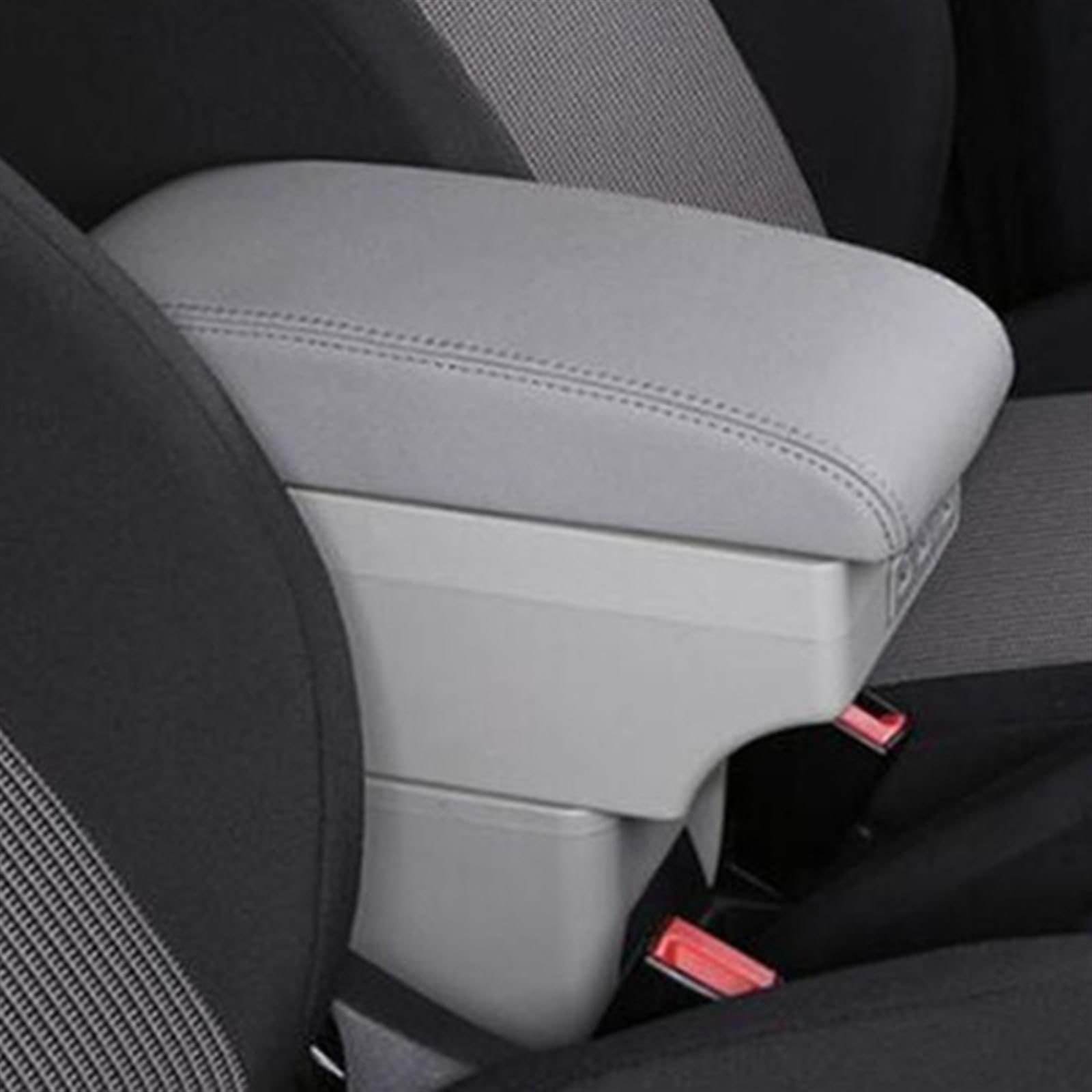 BILKAR Kompatibel Mit Peugeot 1007 Auto-Mittelkonsolen-Handlaufbox, Verstellbare Sitzarmlehne, Aufbewahrungsbox, Innenteile Mittelarmlehne(5) von BILKAR