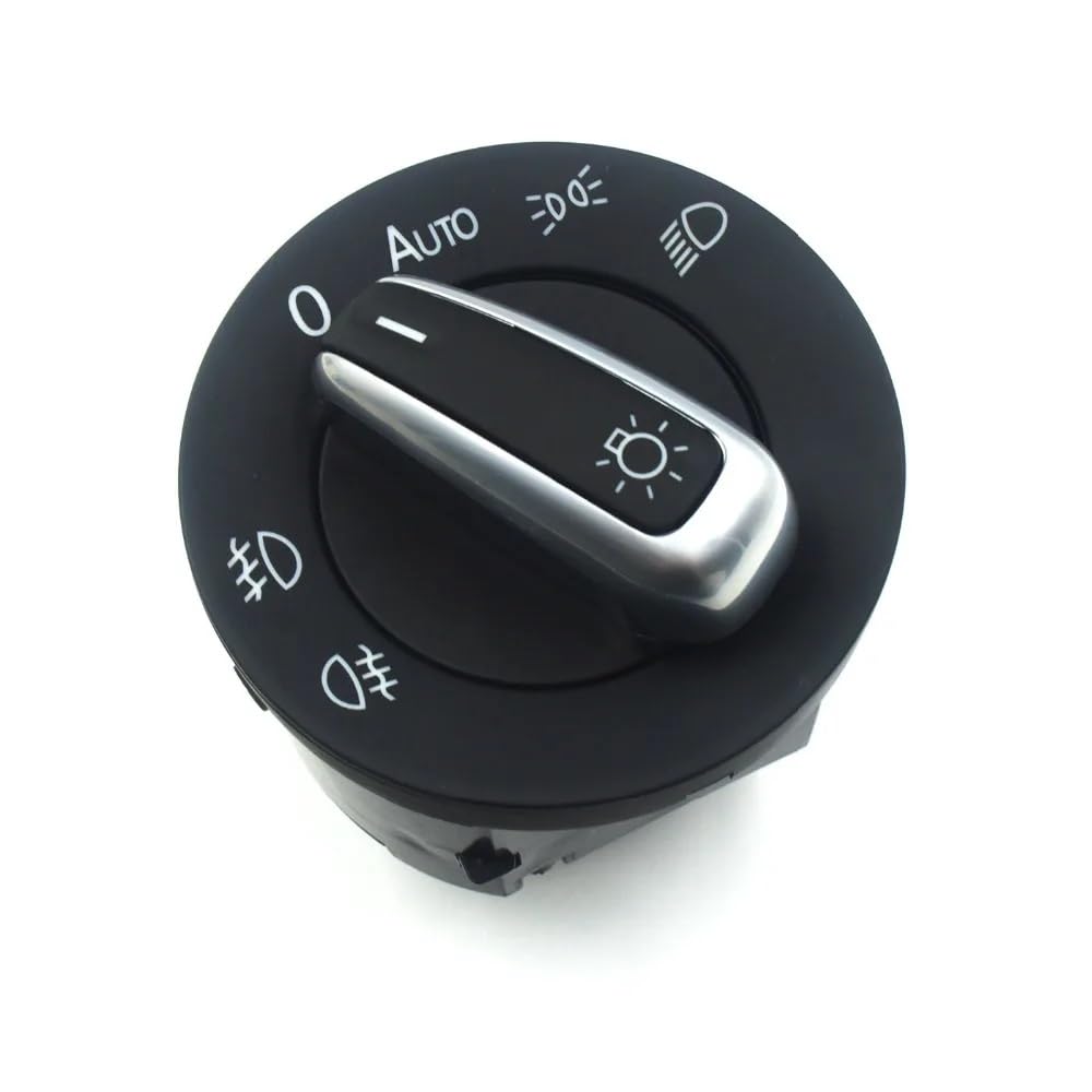 BILKAR Kompatibel Mit VW Für Golf Mk5 Mk6 Für GTI Mk5 Mk6 Für Rabbit 2006 2007 2008 2009 Schalter Und Auto-Scheinwerferschalter-Sensor 3C8941431A Auto Lampenschalter von BILKAR