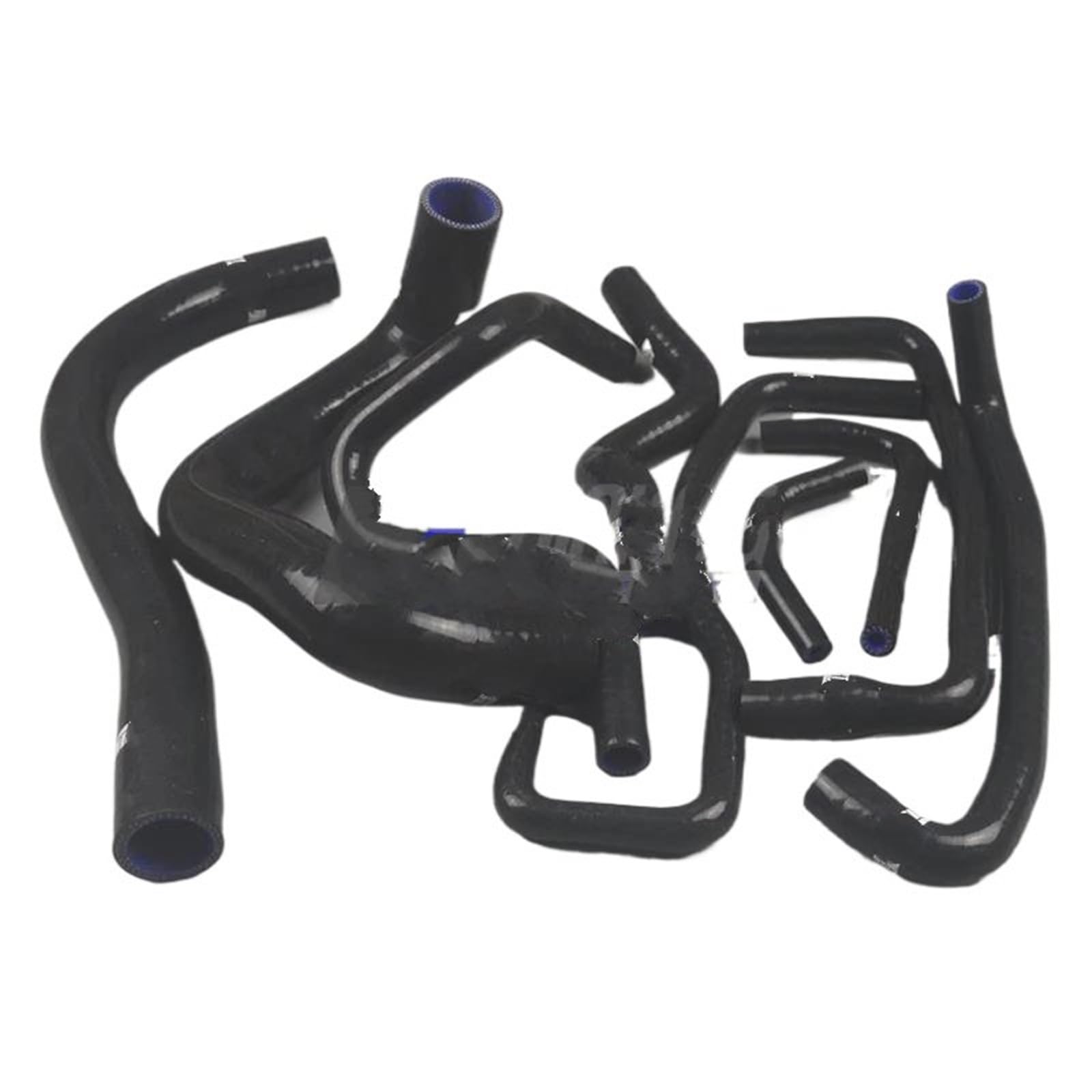 BILKAR Kühlwasserschlauch Kompatibel Mit Toyota Für Matrix 1.8L XRS ZZE131 ZZE133 2ZZ-GE 2002 2003 2004 2005 2006 2007 2008 Autoteile-Silikon-Kühlerschlauch-Kit(Black) von BILKAR