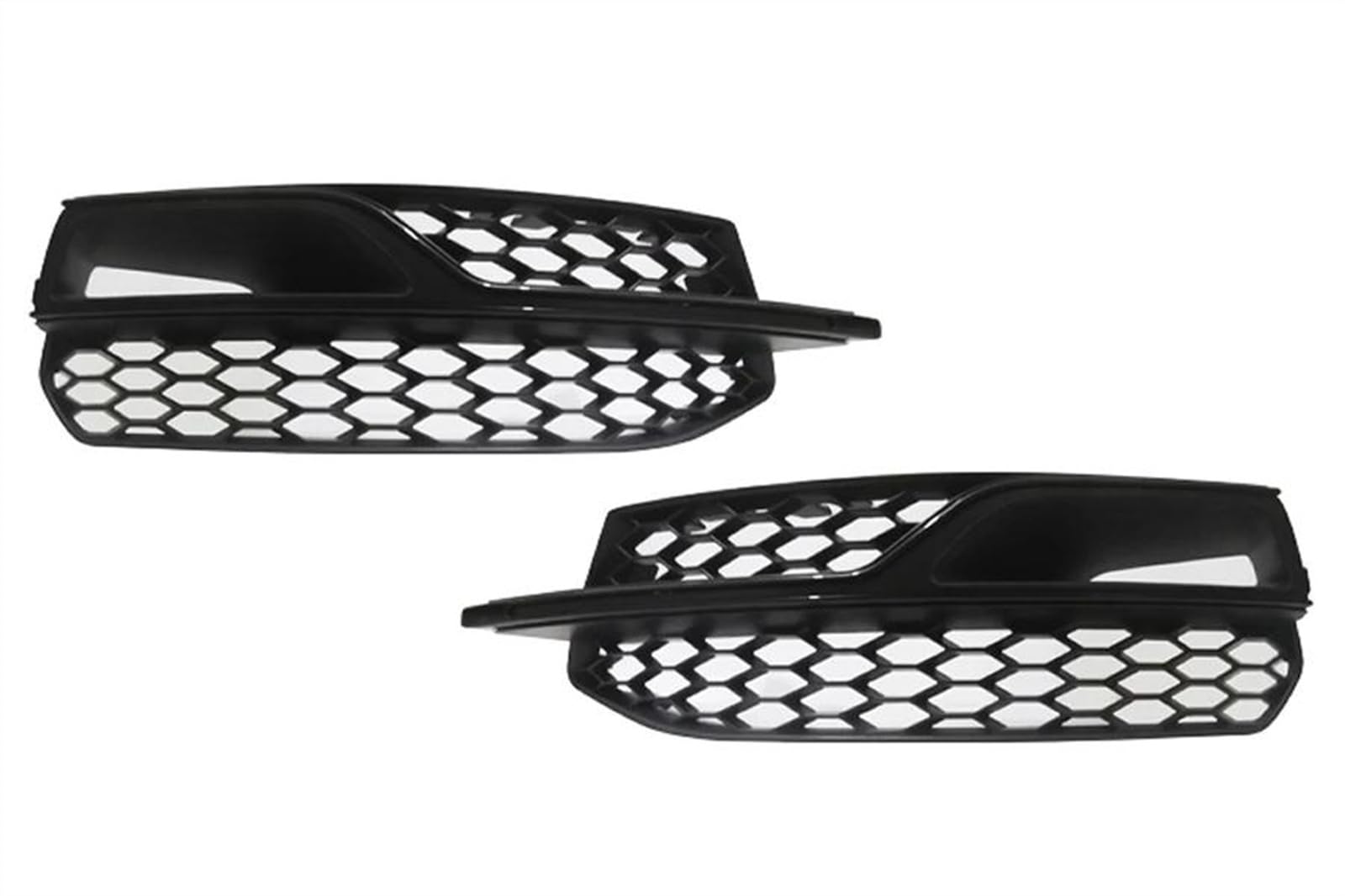 BILKAR Nebel Lampe Gitter Kompatibel Mit A3 S3 Sports Version 2015 2016 2017 2014 Autoteile Nebelscheinwerferrahmen Auto Frontstoßstange Unterer Kühlergrill Nebellampenabdeckung(Pair) von BILKAR