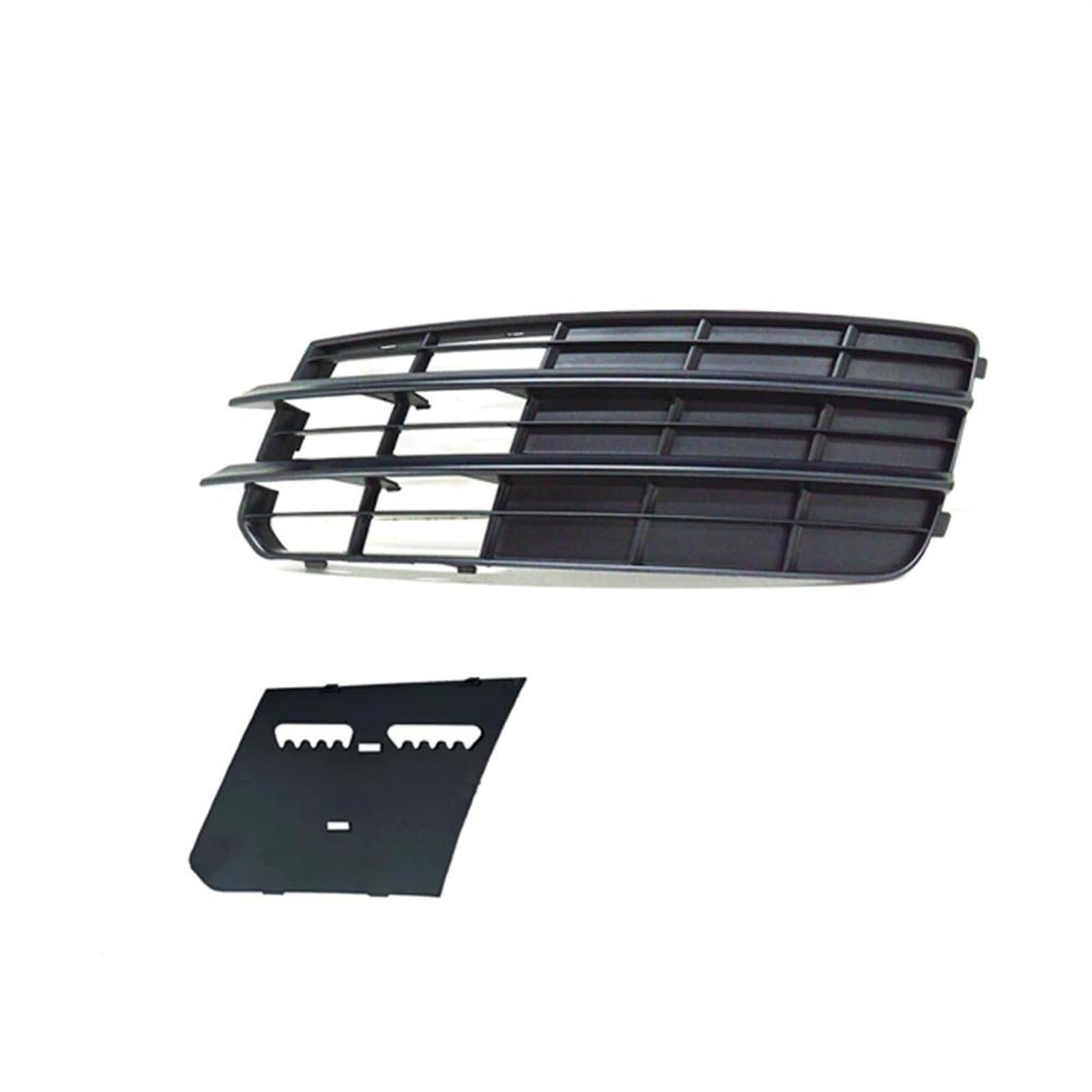 BILKAR Nebel Lampe Gitter Kompatibel Mit A7 2011–2015 Auto Nebelscheinwerfer Kühlergrill Abdeckung Trim Links Rechts Nebel Lampe Rahmen Ersatz Racing Grills Boden Platte(Left,Grille+Bottom Plate) von BILKAR