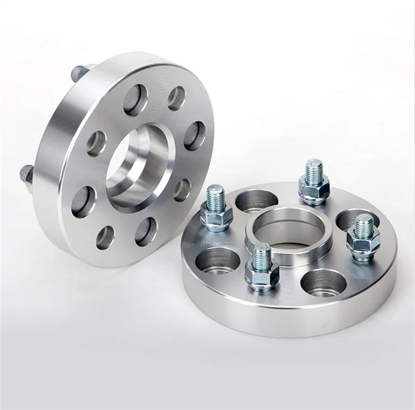 BILKAR Rad Spurverbreiterungen Kompatibel Mit Chevrolet Für Aveo Für Lova Für Activ Für Onix, 2 Stück Spurverbreiterung, Adapterdicke 20/25/30 Mm, PCD 4 X 100, CB 56,6 Mm, Gewinde M12XP1.5(35 mm) von BILKAR