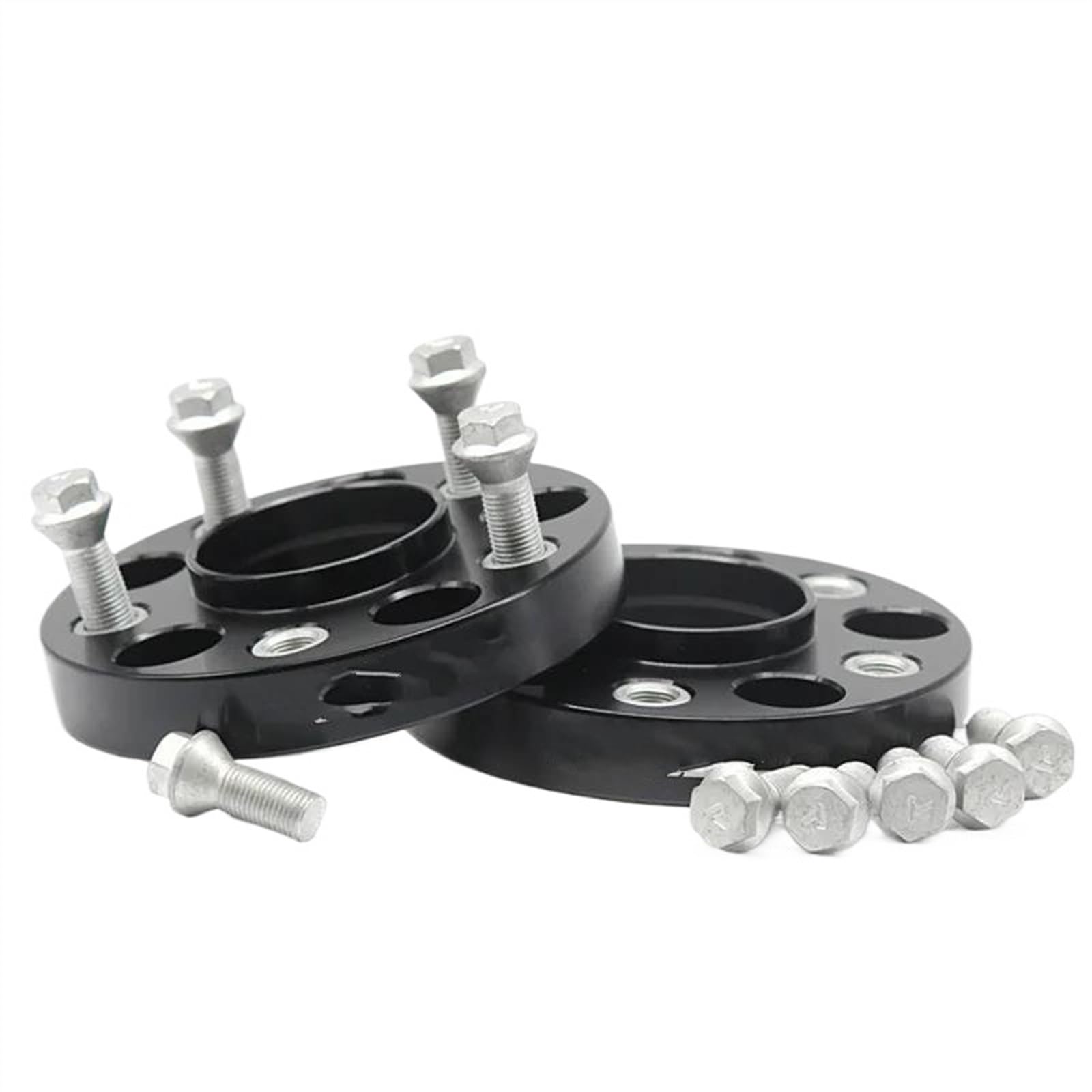 BILKAR Rad Spurverbreiterungen Kompatibel Mit VW Für Bora Für Golf III IV Für Passat Für Polo, 2 Stück Auto-Rad-Distanzscheiben, Platte PCD 5x100 CB 57.1(2PCS 35mm) von BILKAR