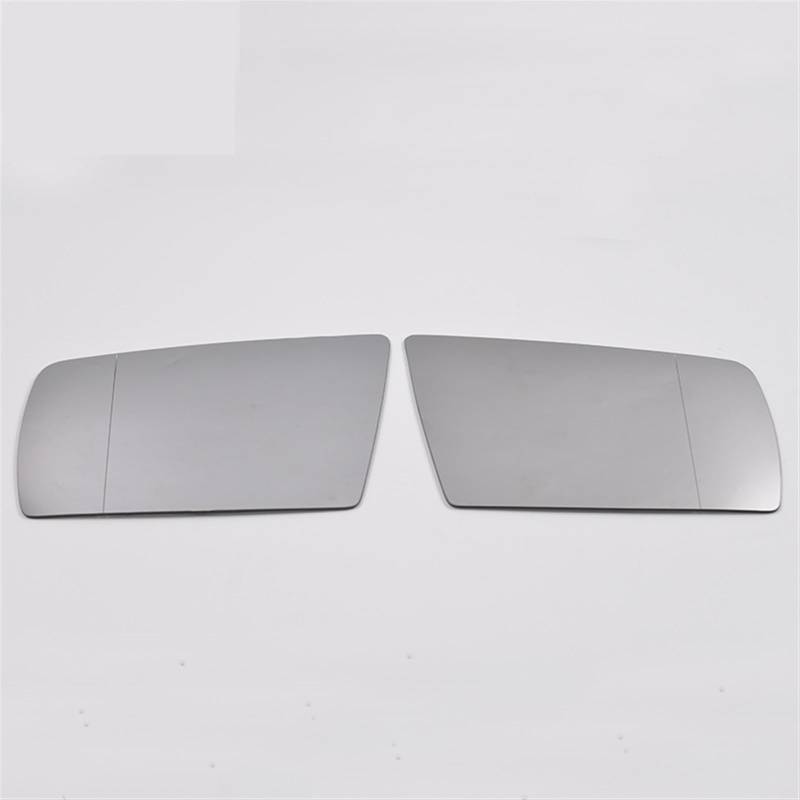 BILKAR Seitenspiegelglas Kompatibel Mit Benz Für E-Serie W210 1995 1996 1997 1998 1999 Auto Vorne, Rechts, Links Spiegelglas Mit Klebeband Türflügelspiegelglas(Pair) von BILKAR