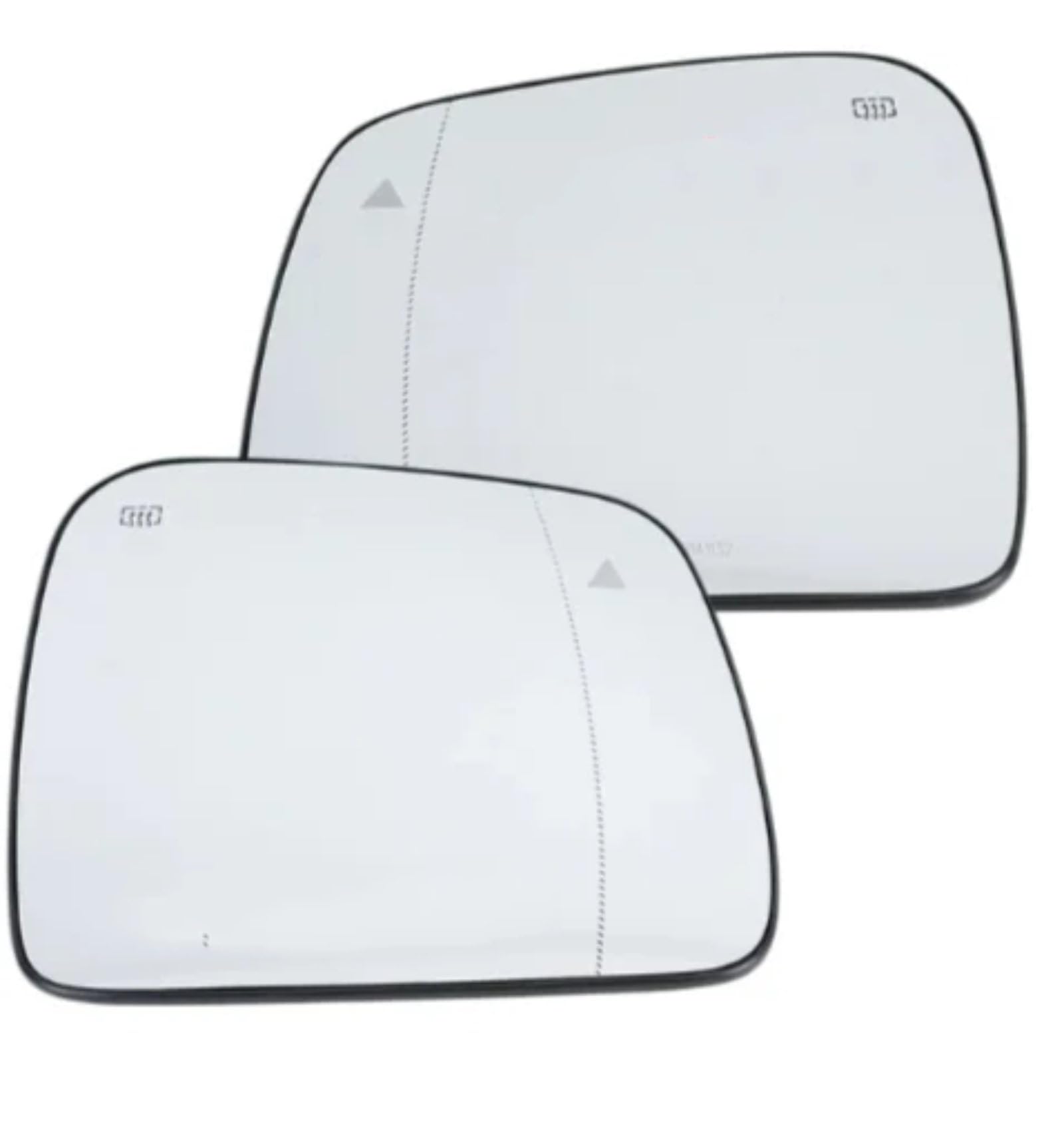 BILKAR Seitenspiegelglas Kompatibel Mit Jeep Für Grand Für Cherokee 2011 2012 2013 2014 2015 2016 2017 2018 2019 2020 2021 Autoseitenrückspiegelglaslinse 68082634AA 68082634AB Rückspiegelglas(Pair) von BILKAR