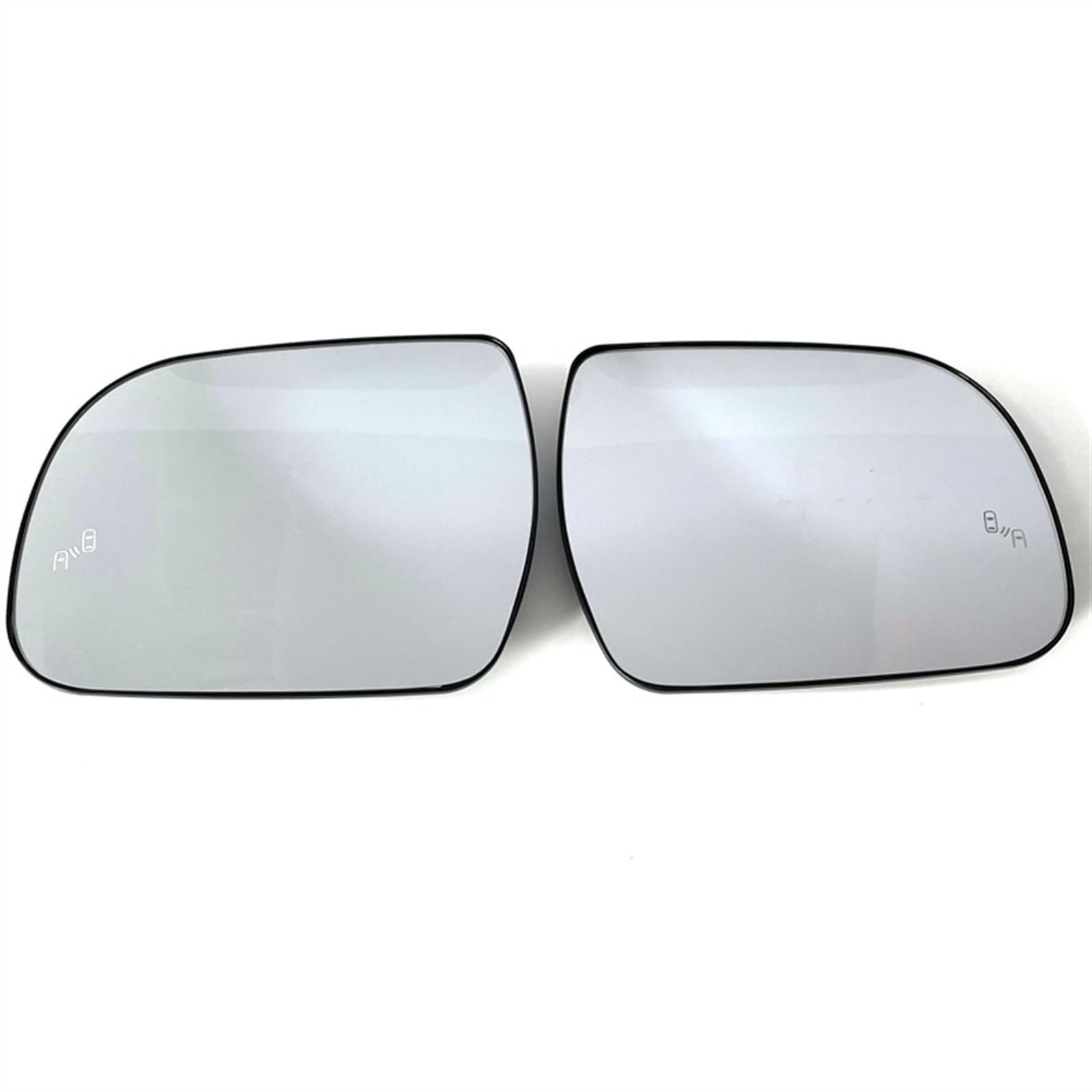 BILKAR Seitenspiegelglas Kompatibel Mit Toyota Für Sienna 2011 2012–2015 2016 2017 2018 2019, Konvexes Spiegelglas Mit Toter Winkelmarkierung, Türflügelspiegelglas(Pair) von BILKAR