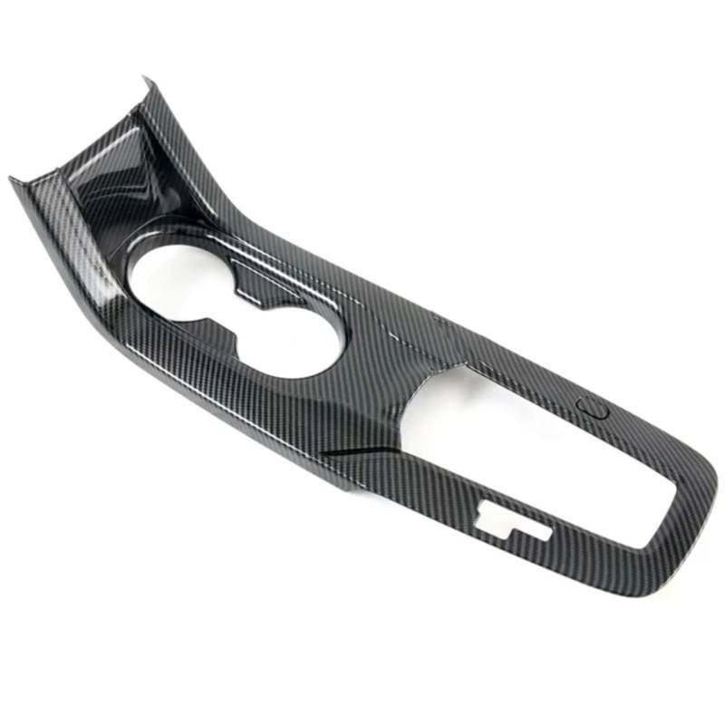 Kompatibel Mit Toyota Für Corolla Für Cross Für XG10 2020 2021 2022 2023 Carbon Fiber Gear Shift Box Knob Getriebe Panel Aufkleber Abdeckung Trim Das Innere Schaltpaneel(RHD) von BILKAR