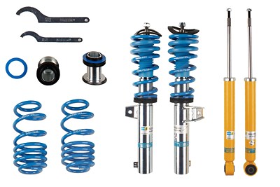 Bilstein Fahrwerkssatz, Stoßdämpfer [Hersteller-Nr. 47-127708] für Audi, Seat, Skoda, VW von BILSTEIN