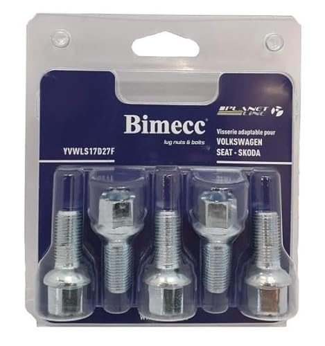 5x BIMECC Radschraube YVWLS17D27F 48mm von BIMECC