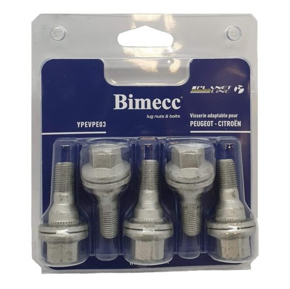 BIMECC Radschrauben OPEL,FIAT,PEUGEOT YPEVPE03 540567,9644576680 Radschraube von BIMECC