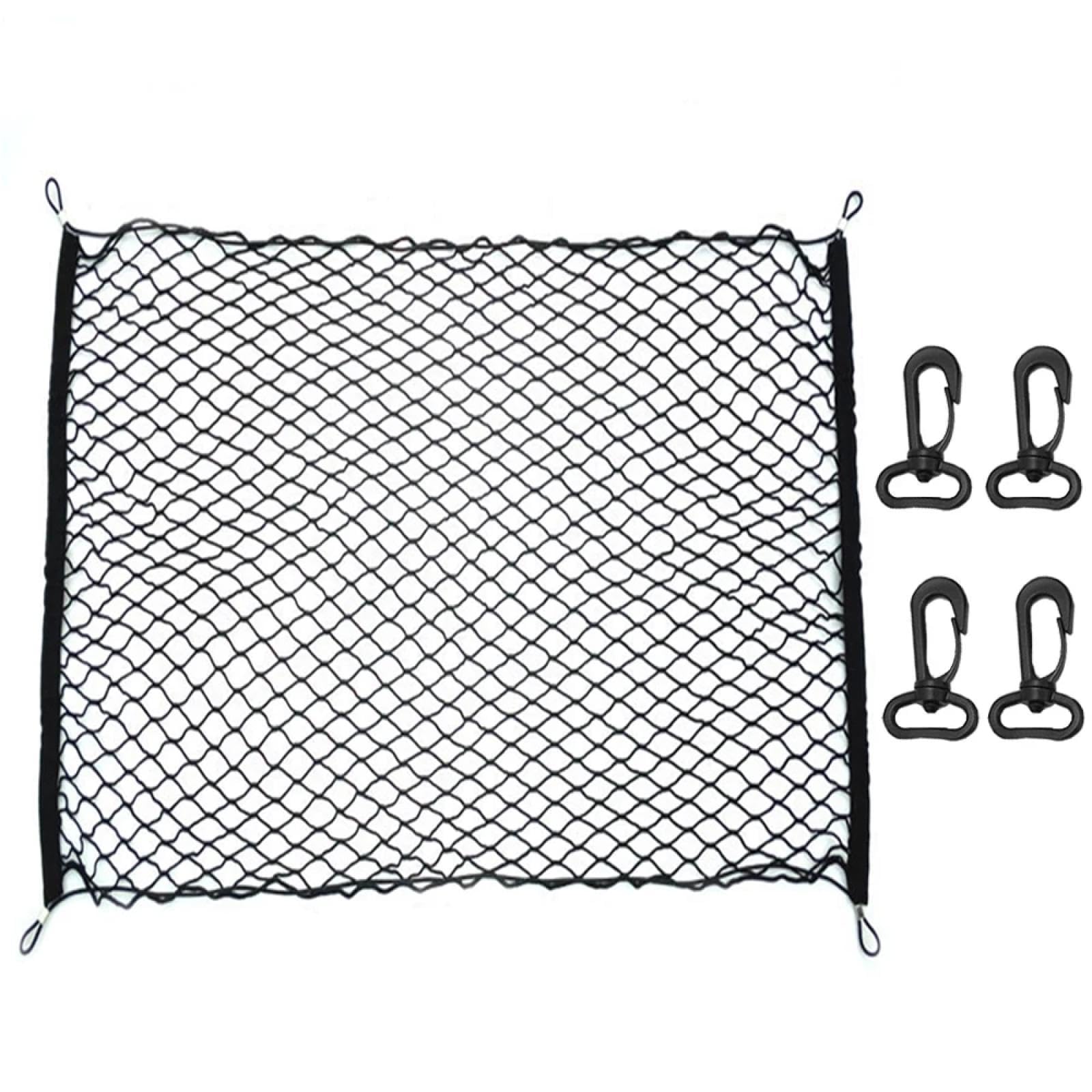 Für B=M=W E46 E39 E60 E36 E90 F30 F10 X5 E53 E70 E30 E34,Auto Kofferraum NetCargo Mesh Net Gepäck Elastische Zubehörteile von BINFC