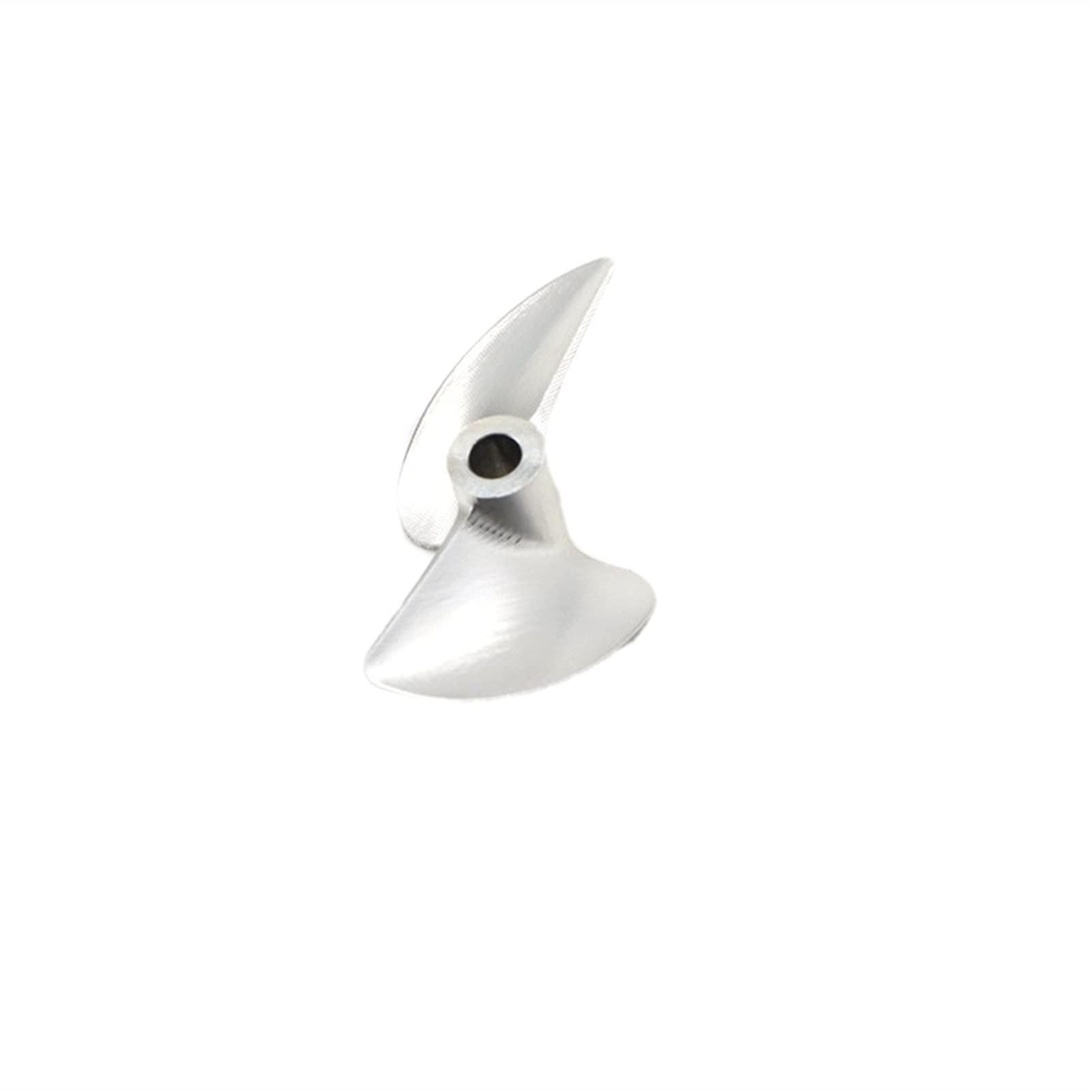 BIPANO 1PC 2-Blatt-Propeller, for DIY RC Benzin-Jetboote CNC 430/432/433/435/438/440/442/445 Propeller Aluminium 4mm Lochabstand Requisiten RC-Bootspropeller aus Aluminiumlegierung(45mm) von BIPANO