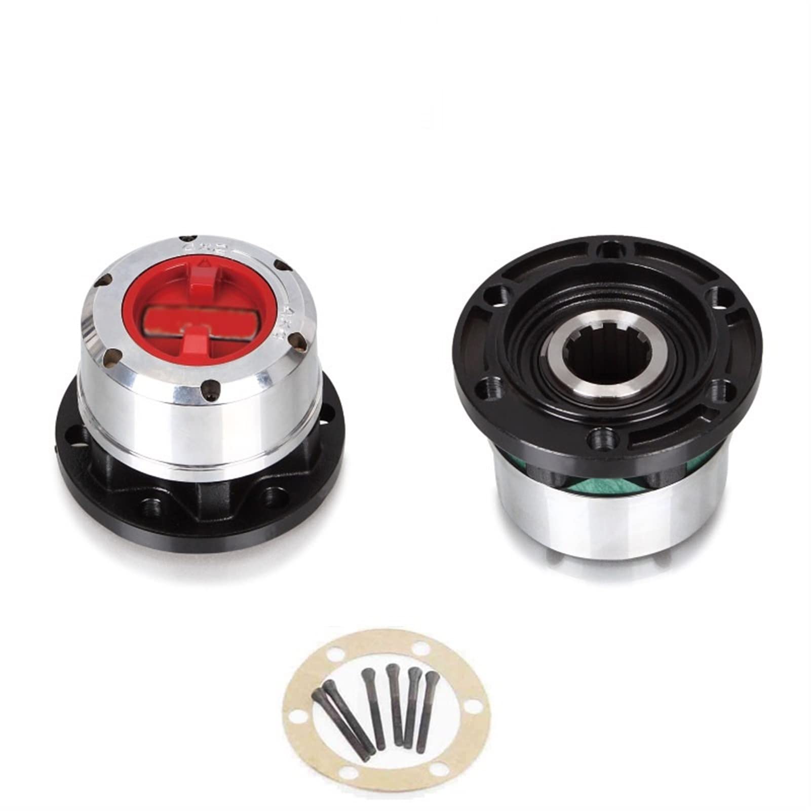 BIPANO 2 stück Freies Rad Locking Hub, for Jeep, Station Pick Up C101 Commando Gladiator Wagoneer Cherokee ScoutB031HP AVM401HP Manuelle Radbremsnaben von BIPANO