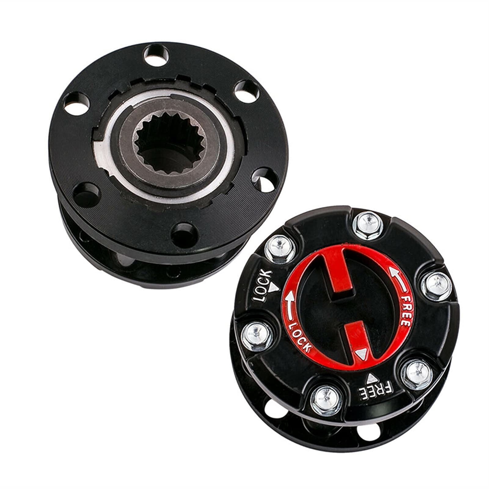 BIPANO 2 stück X Freies Rad Hub VERRIEGELUNG NABEN, for Isuzu, Pickup Trooper, for Opel, Frontera Holden Jackaroo AVM433 897113446PT 8971134460 B022 Manuelle Radbremsnaben von BIPANO