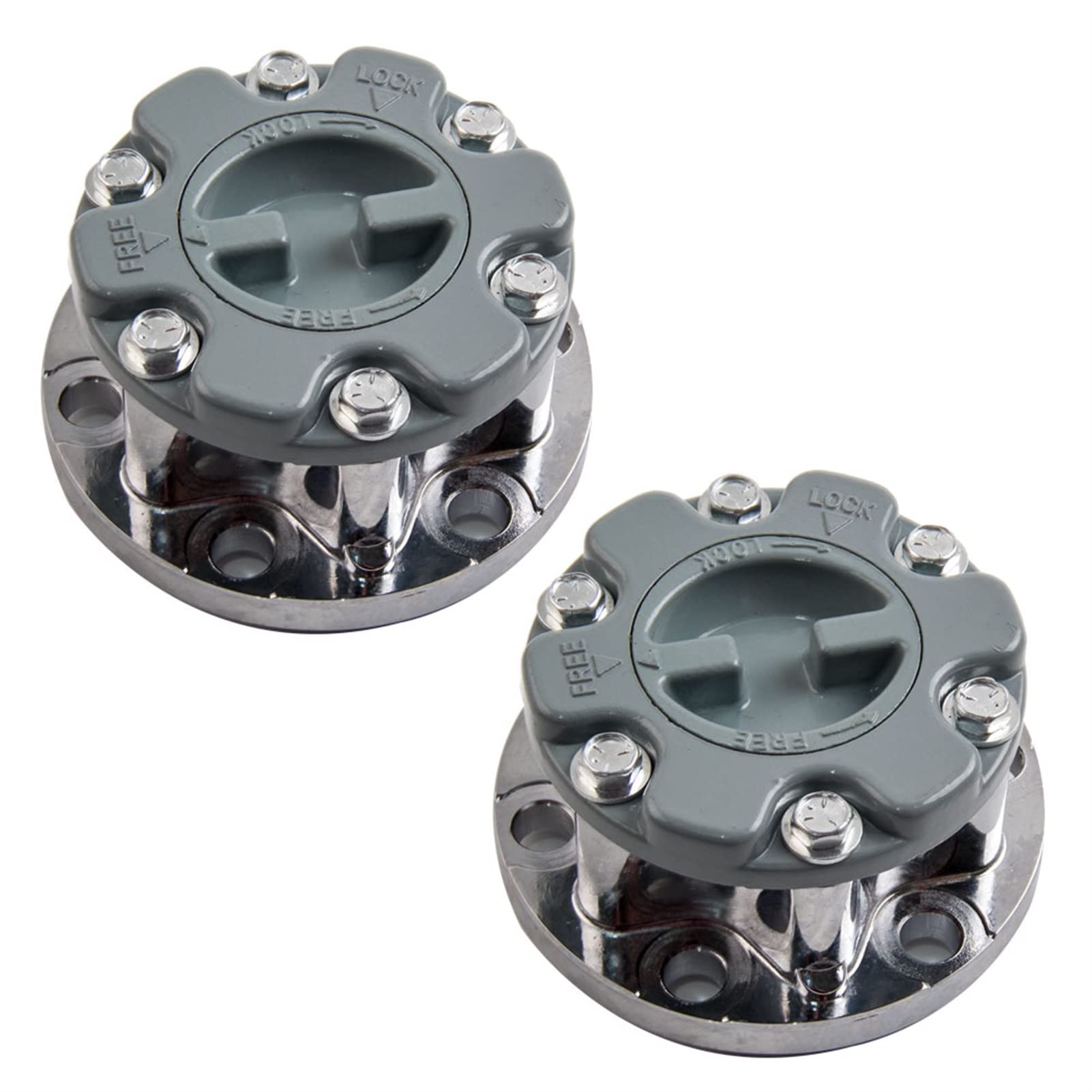 BIPANO 2PCS Freilaufnabensperre Manuelle Sperre 28 Spline, for Mitsubishi, Montero Pajero Triton L200 4x4 1990-2000 MD886389 Manuelle Radbremsnaben von BIPANO