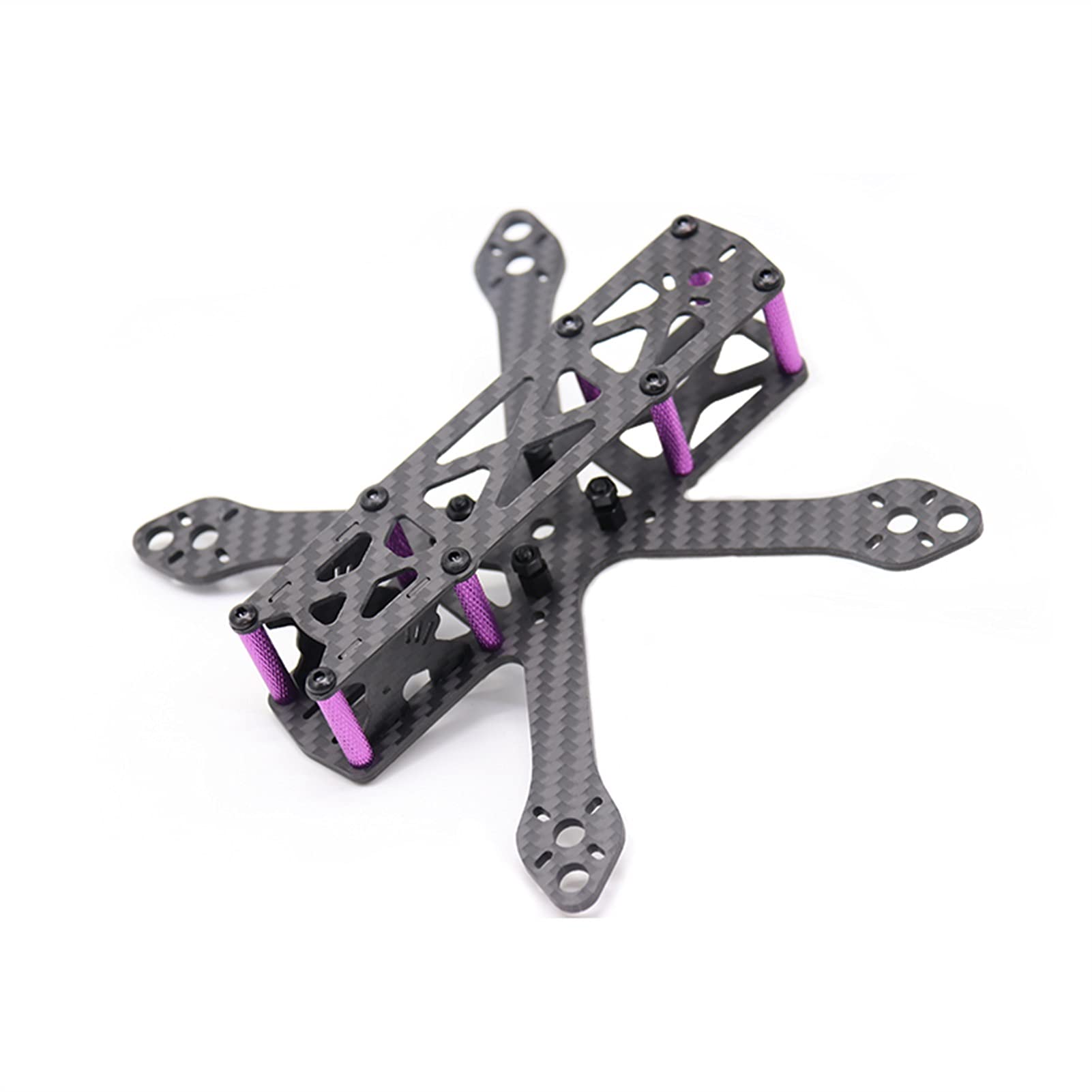 BIPANO 3 Inch Drone Frame Martian II Wheelbase 140mm 3mm Arm Carbon Fiber Accessories FPV Racing RC Quadcopter Quadcopter Rahmenarme(Frame Kit) von BIPANO