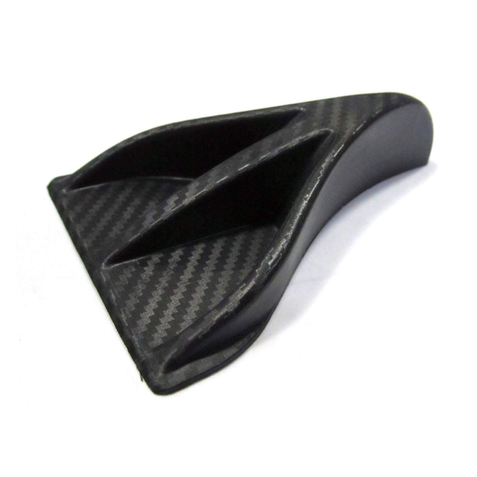 BIPANO 8Pcs Auto Auto Fin Spoiler Flügel Dekoration Antenne Carbon Fiber Stil Stoßstangenhalterung von BIPANO