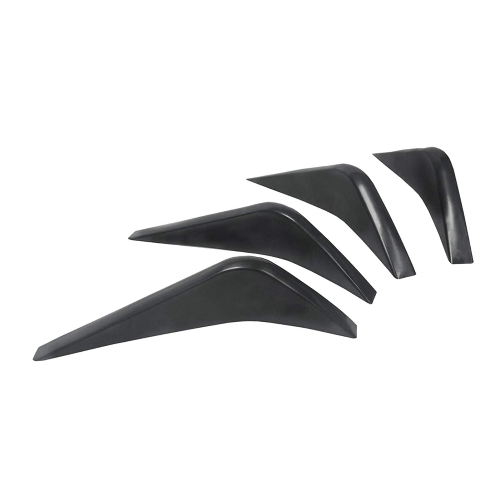 BIPANO Auto Heckstoßstange Luftverteiler Fin Spoiler, for Chevrolet, Corvette C7 2014-2019 Stoßstangenhalterung von BIPANO