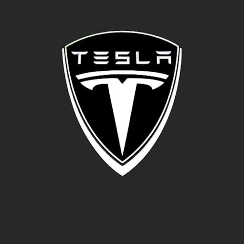 Autotür Licht Logo Projektor für Tesla Model 3/Model X/Model Y/ModelS, Autotür Willkommen Logo Light Personalisierte Led Einstiegsleuchten Unterbodenbeleuchtung Auto, B 4 pcs von BIRNN