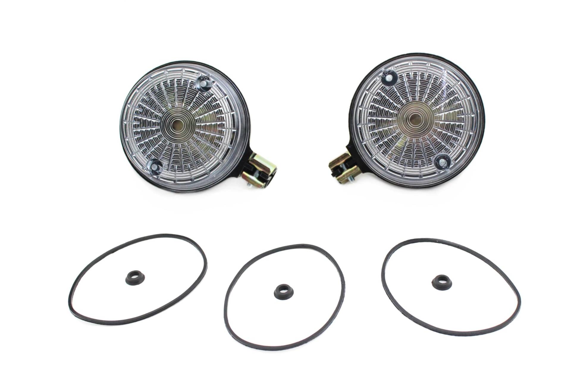 Blinker Set Hinten Klar E-geprüft Simson S50 S51 S70 SR 50/80 MZ ETZ 125-TS 250 von BISOMO