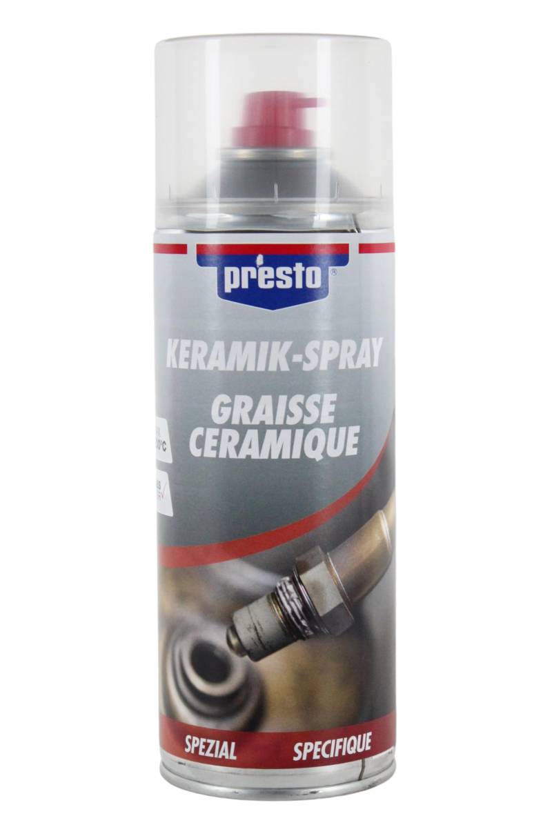 Keramik-Spray 400ml, Keramikpaste, Bremsenspray, Korrosionsschutz, Trennmittel, Schmiermittel, Keramikspray - für Bremse, Bremsenteile, Lambdasonde von BISOMO