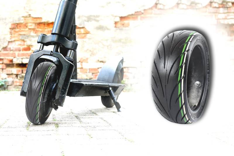 Reifen 9.5 x 2.5 Zoll, 60/70-6.5 TL für E-Kickscooter - Richtungsgebunden von BISOMO