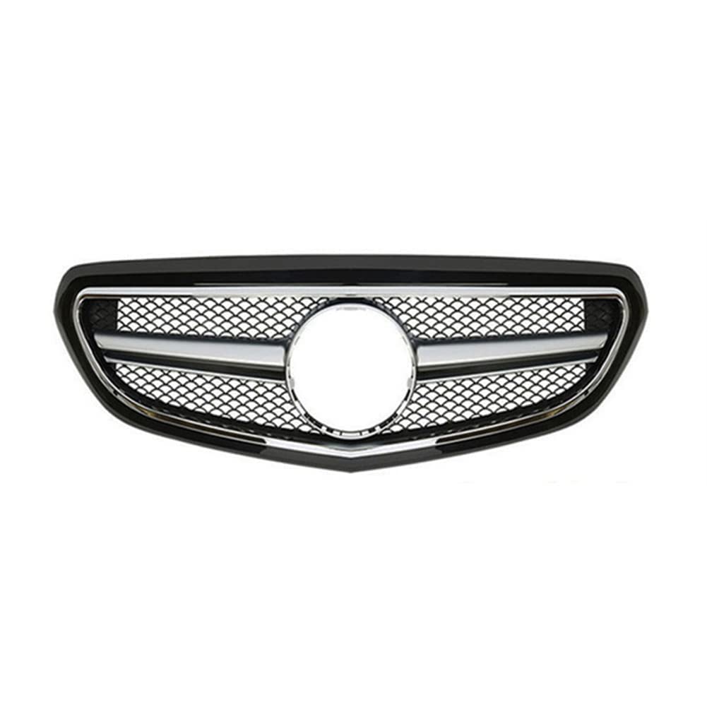 BITELF Auto Frontgrills Frontstoßstange Kühlergrill Frontstoßstange Radiator Kühlergrille Mittelnetz Grilles Radiator, für Mercedes Benz E-Klasse W212 2014 2015 2016,A von BITELF