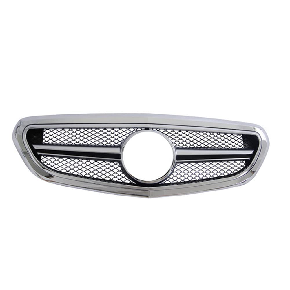 BITELF Auto Frontgrills Frontstoßstange Kühlergrill Frontstoßstange Radiator Kühlergrille Mittelnetz Grilles Radiator, für Mercedes Benz E-Klasse W212 2014 2015 2016,B von BITELF