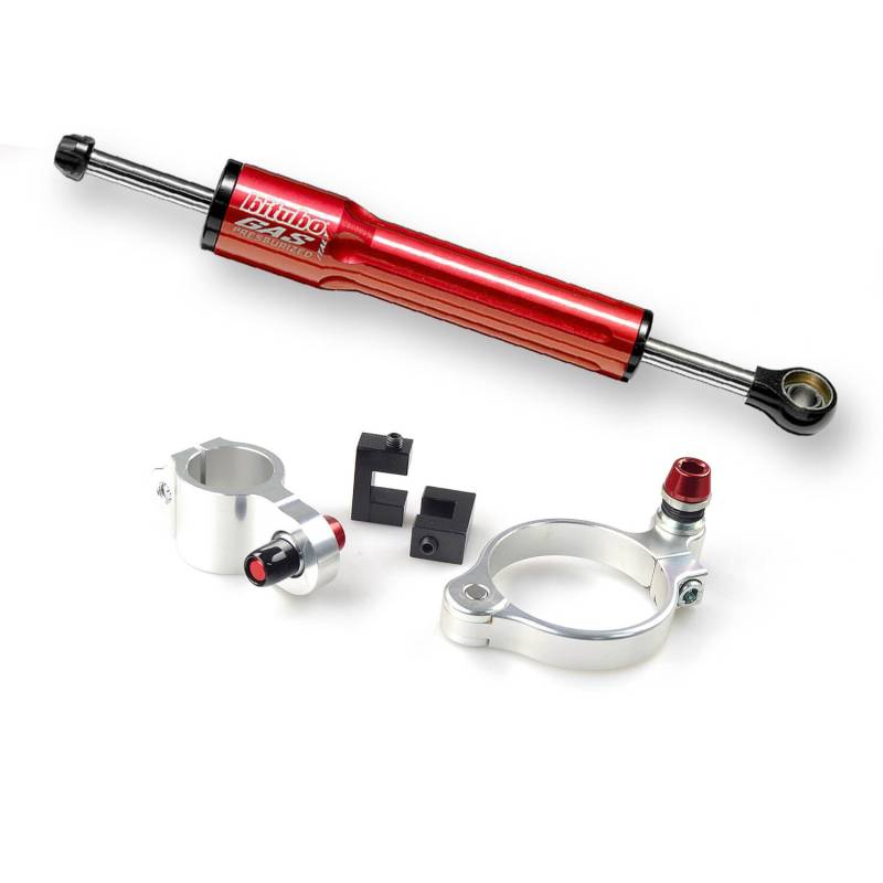 Lenkungsdämpfer rot BITUBO kit073 a1, BITUBO D für Moto Motor robust langlebig Qualität StoàŸdämpfer von BITUBO