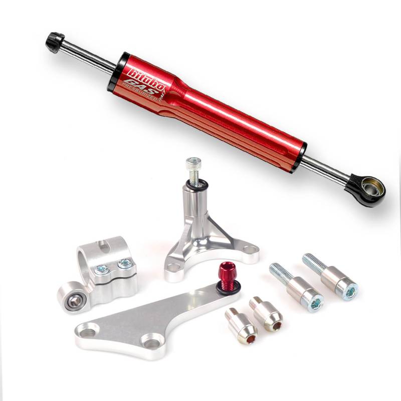 Lenkungsdämpfer rot BITUBO kit135 a1, BITUBO D für Moto Motor robust langlebig Qualität StoàŸdämpfer von BITUBO