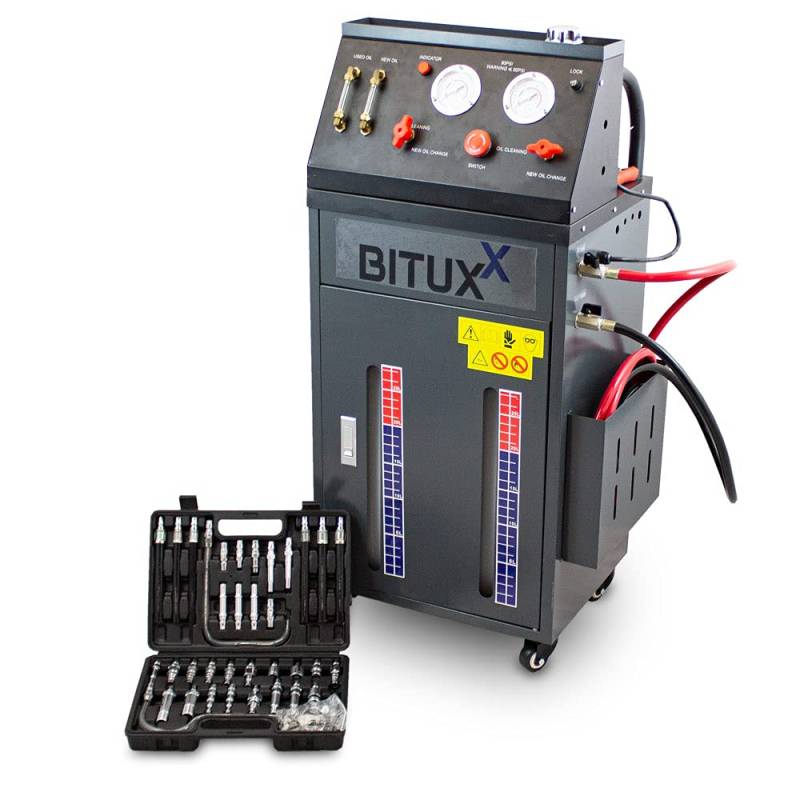 BITUXX Getriebespülgerät Automatik Getriebeöl Ölabsauggerät ÖL Wechsel Spülung 12V von BITUXX