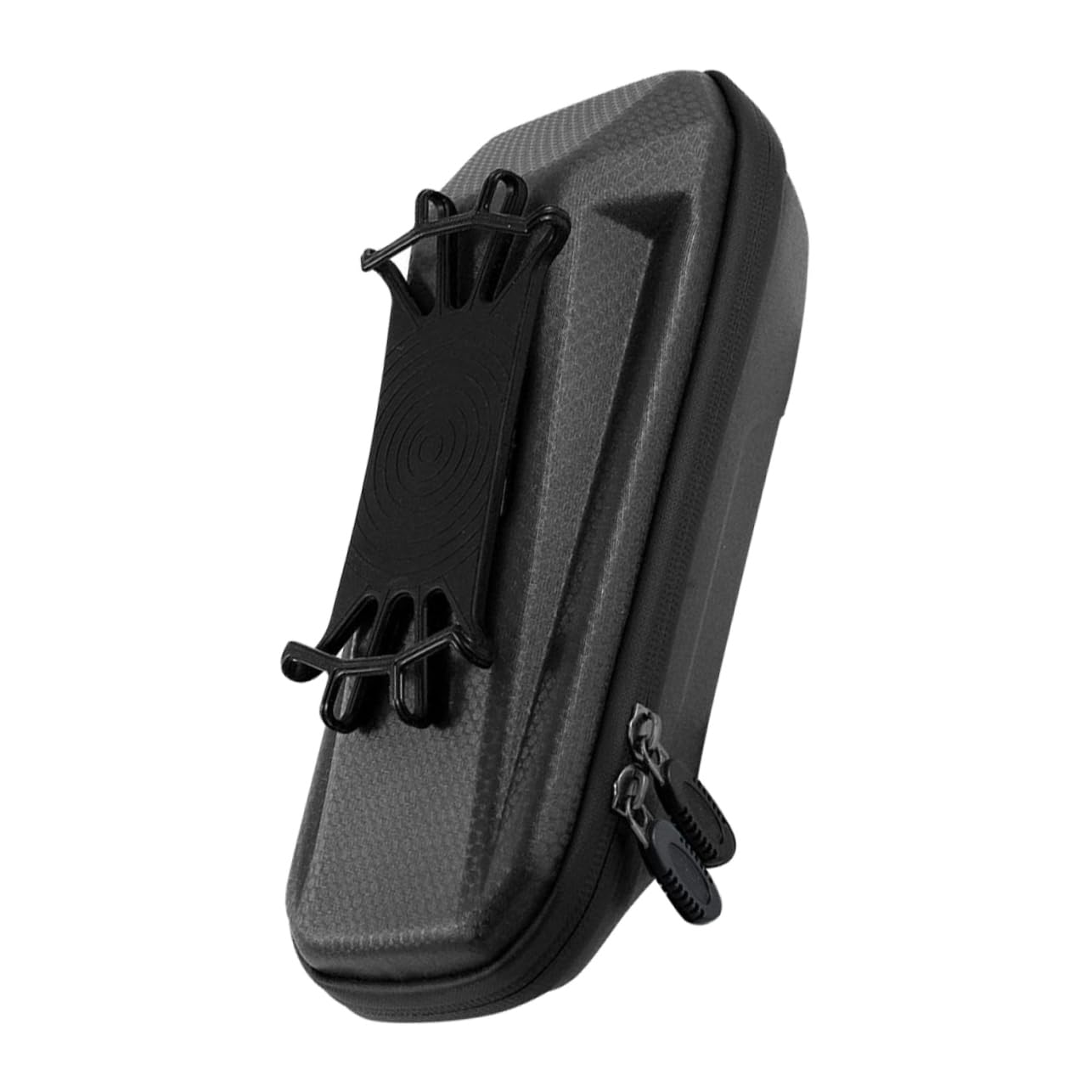 BIUDECO 1Stk vordere Fahrradtasche Fahrradtaschen Lenker Frontträgertasche für Telefon Klappfahrrad Faltrad Bike Phone Holder Bike handyhalterung Handytasche Fahrrad Lenkertasche Eva Black von BIUDECO